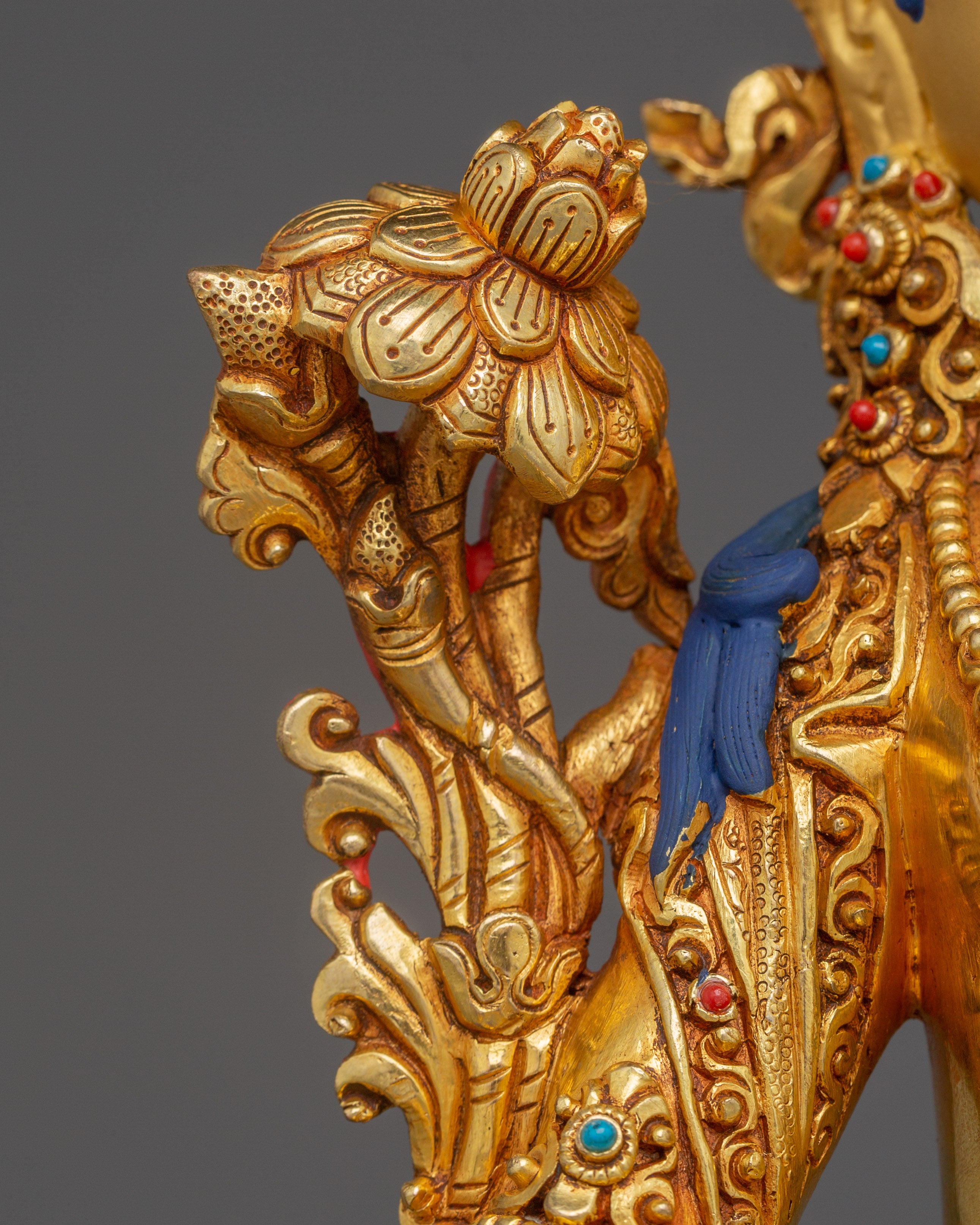 10.2 Inch Green Tara Handmade Statue | Mother of All Buddhas