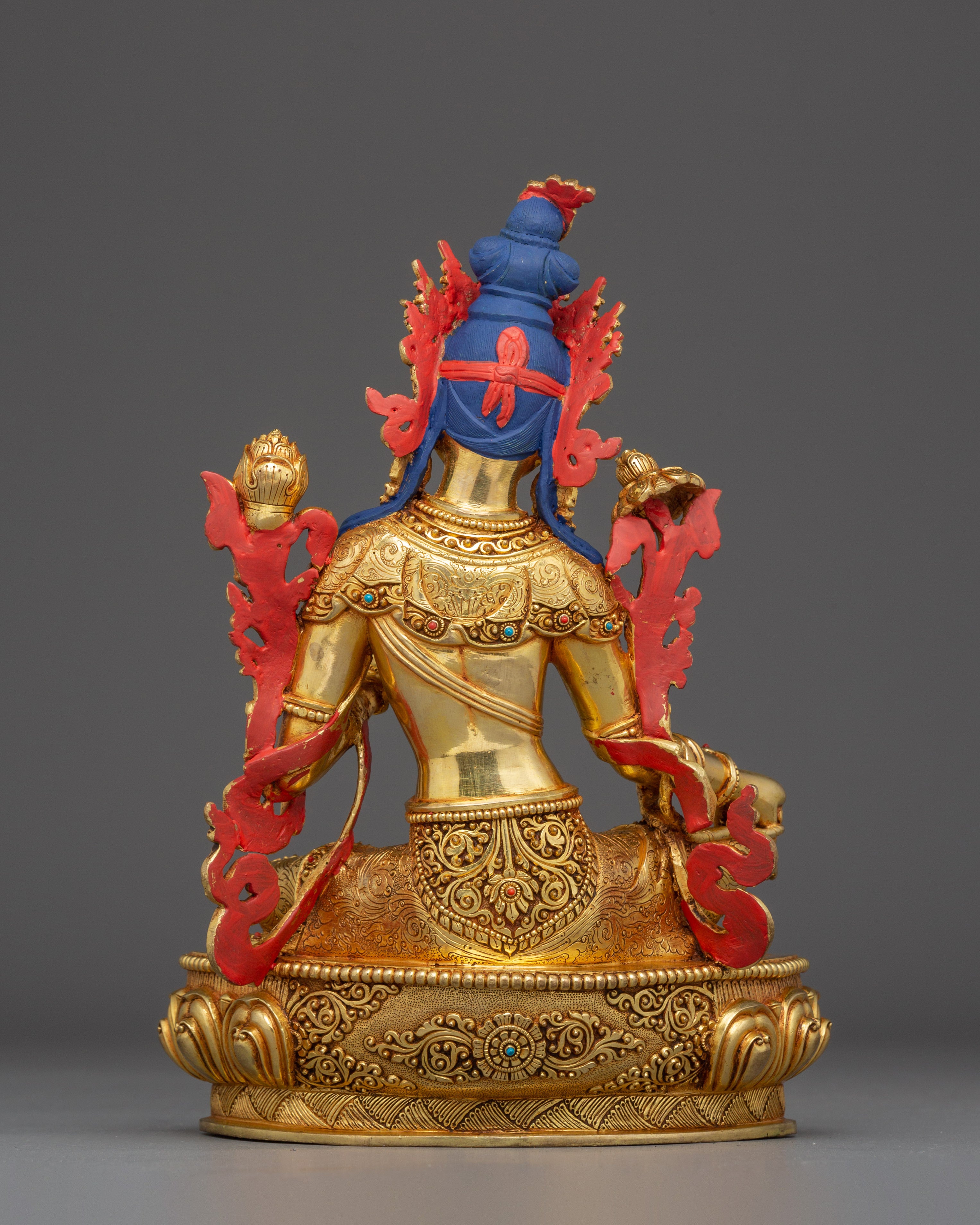 10.2 Inch Green Tara Handmade Statue | Mother of All Buddhas