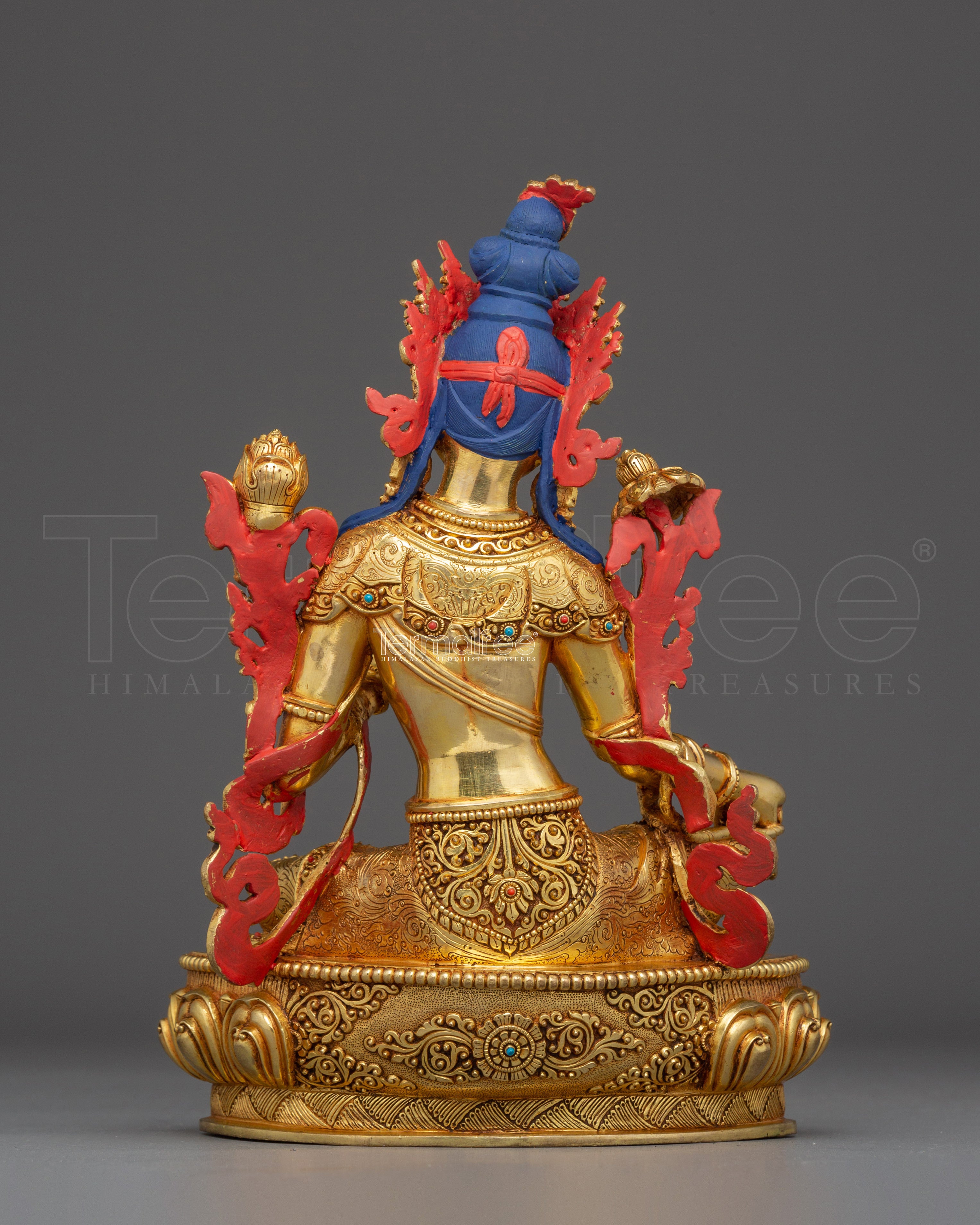 10.2 Inch Green Tara Handmade Statue | Mother of All Buddhas