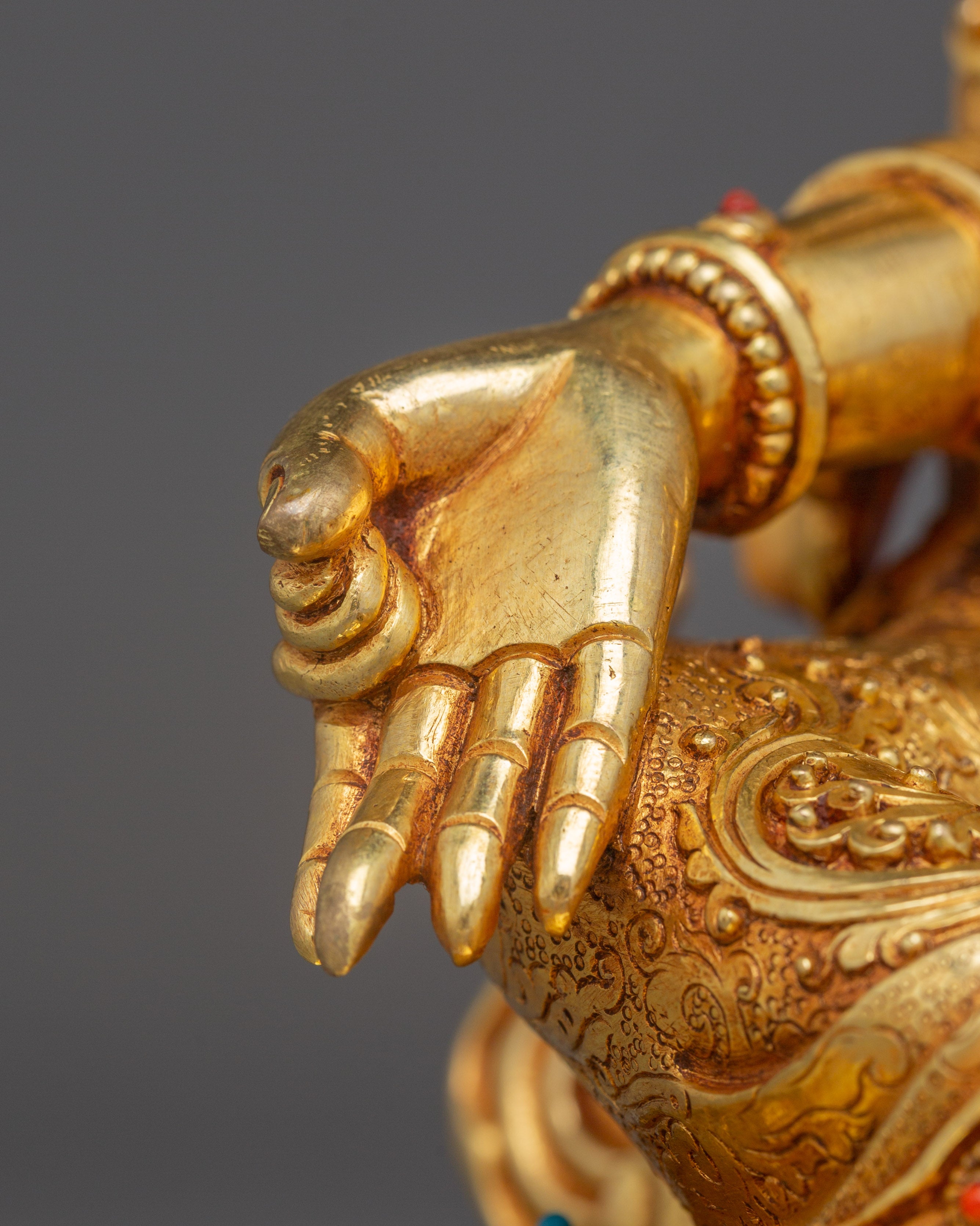 10.2 Inch Green Tara Handmade Statue | Mother of All Buddhas