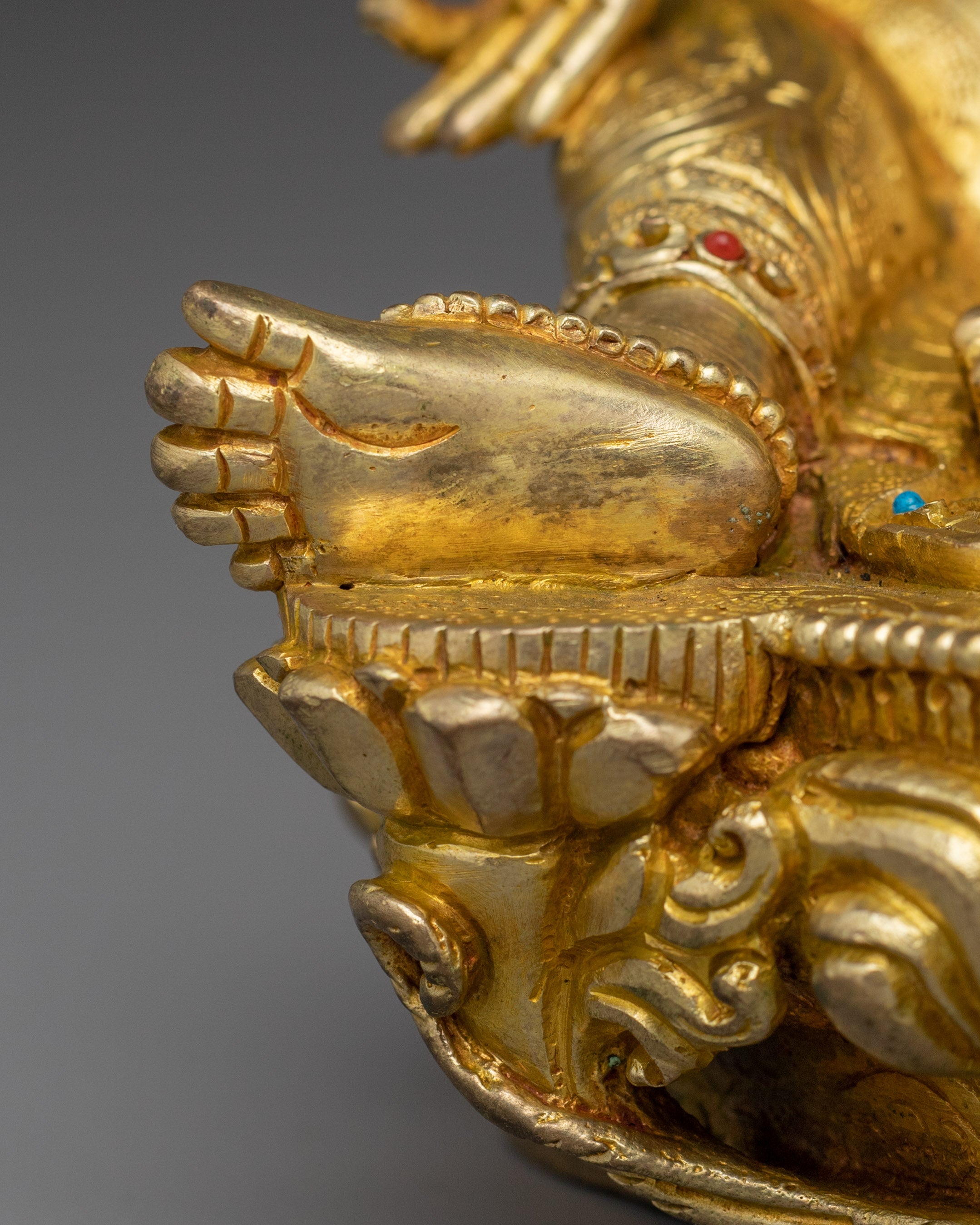 8.7 Inch Green Tara Handmade Statue | Mother of Liberation