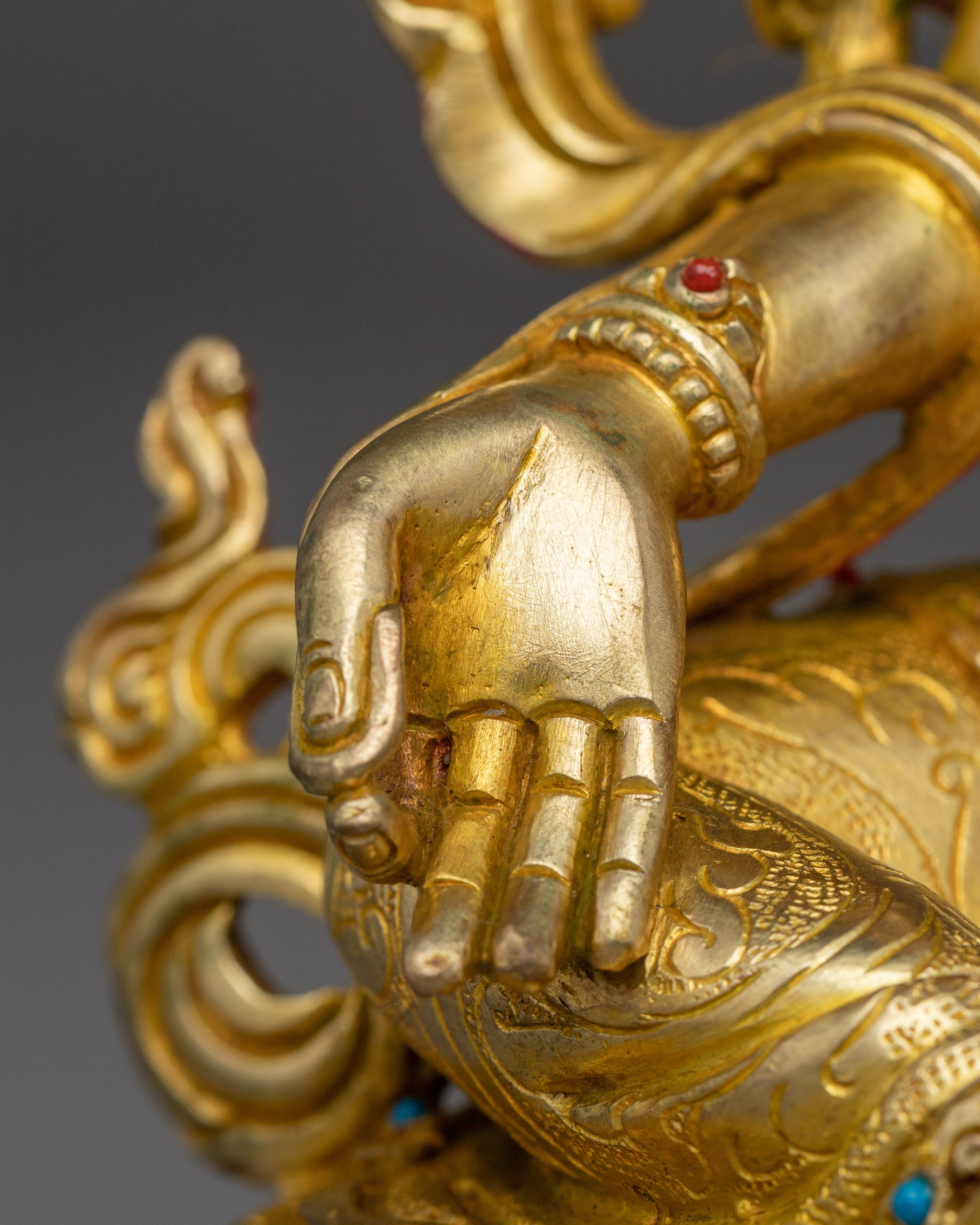 8.7 Inch Green Tara Handmade Statue | Mother of Liberation