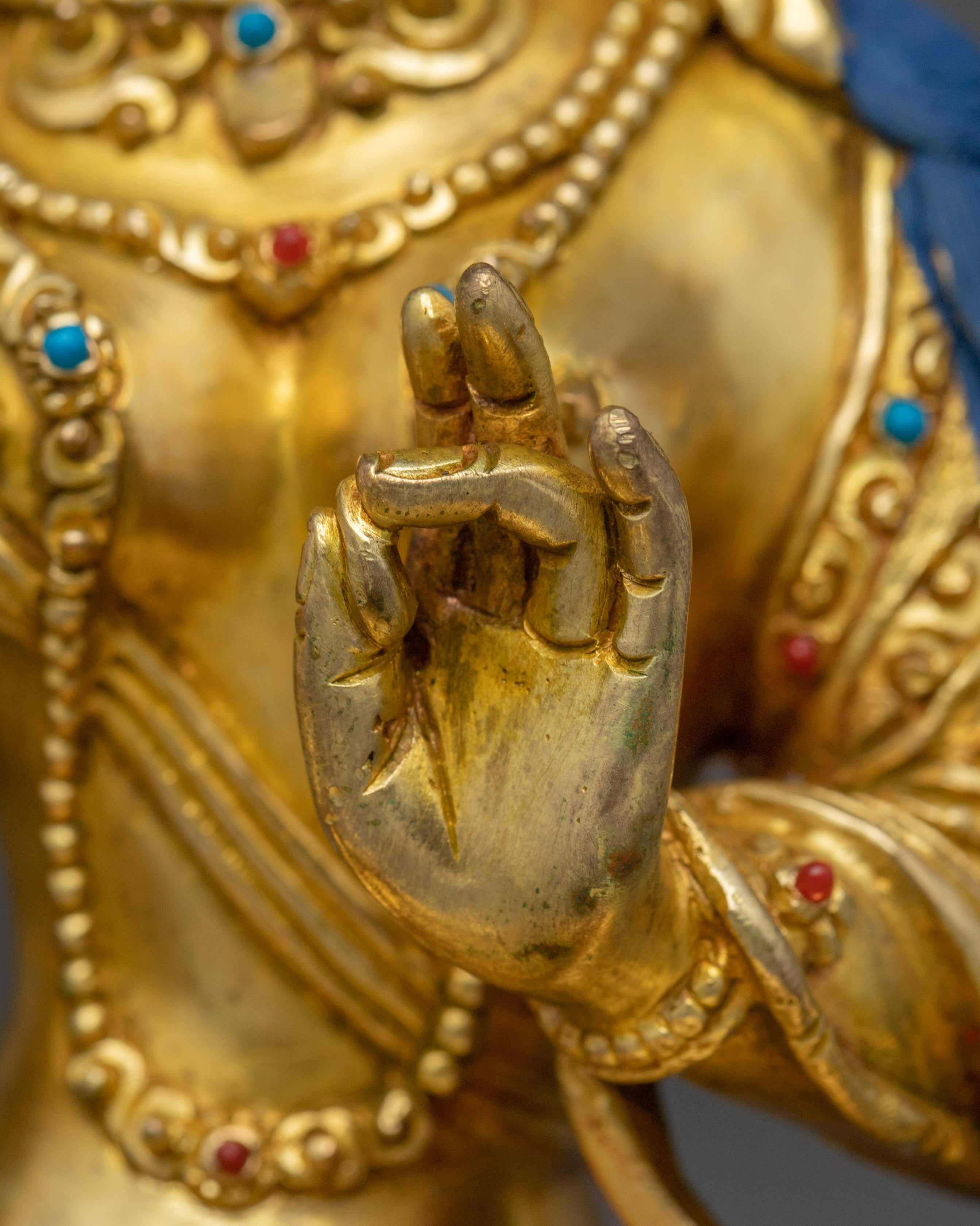 8.7 Inch Green Tara Handmade Statue | Mother of Liberation