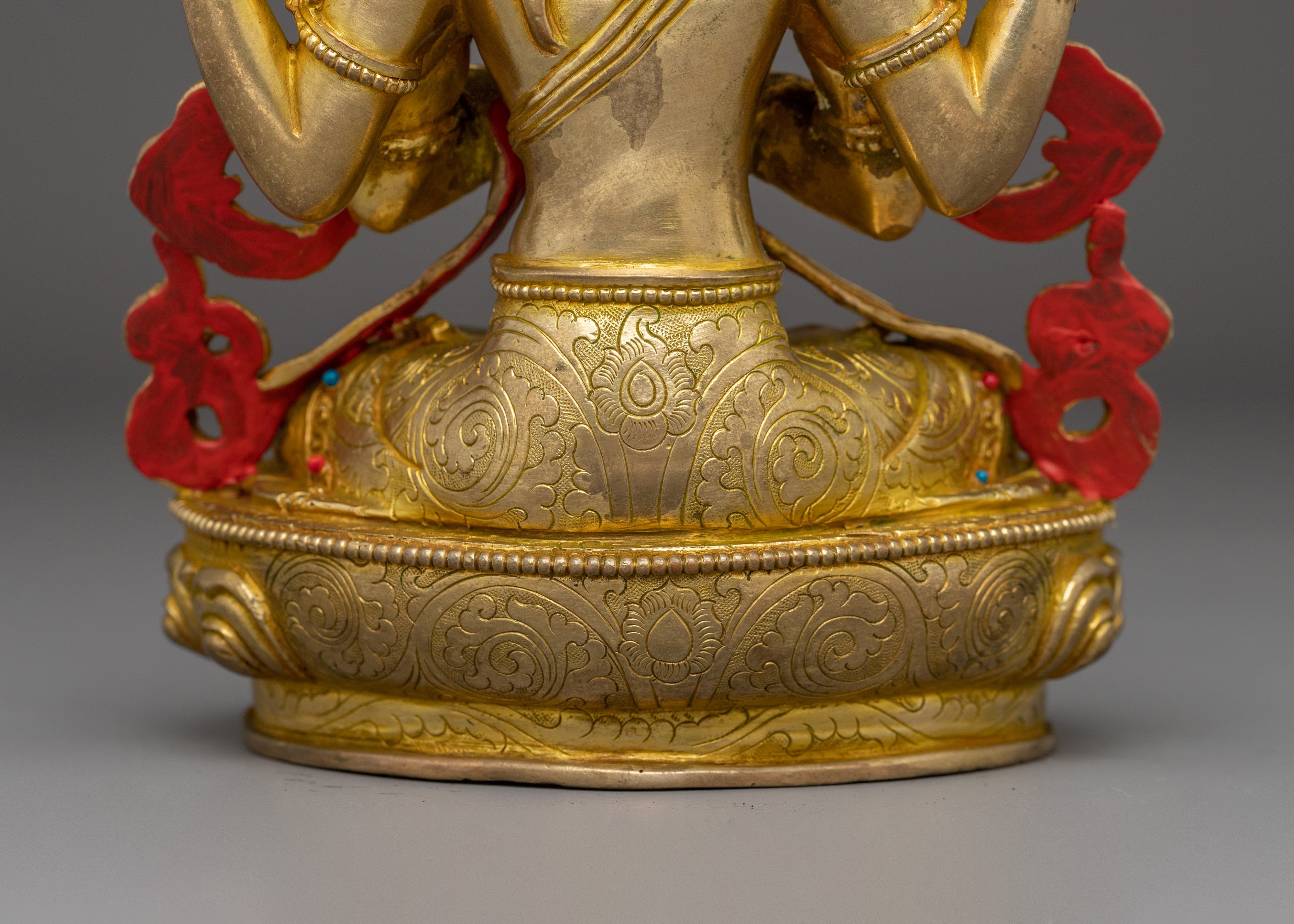 Compassion Lord Four-Armed Chenrezig Statue