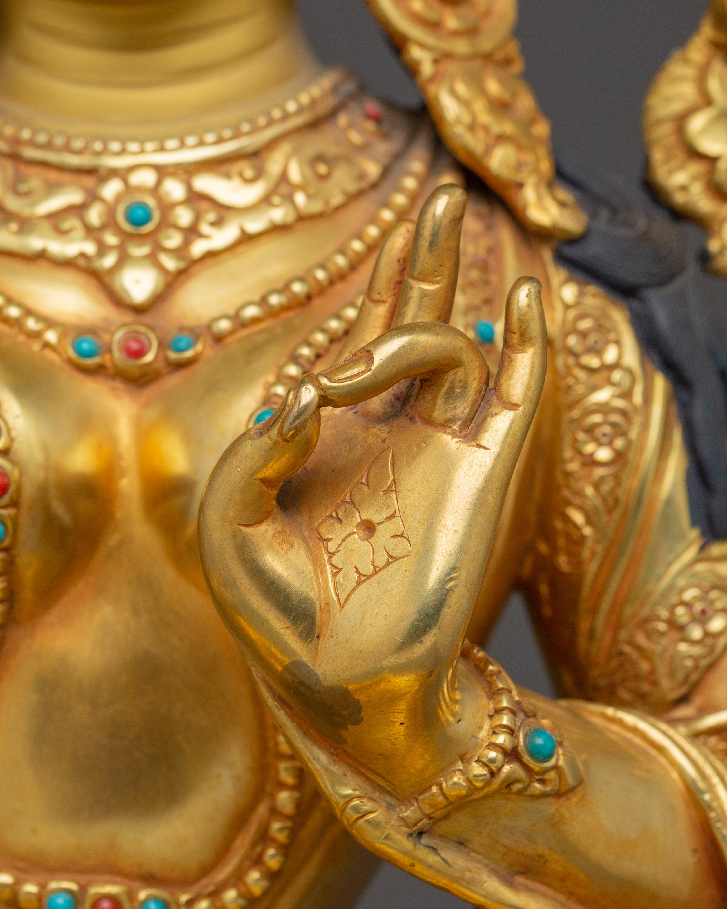 Lotus Seated Green Tara | Himalayan Icon of Wisdom