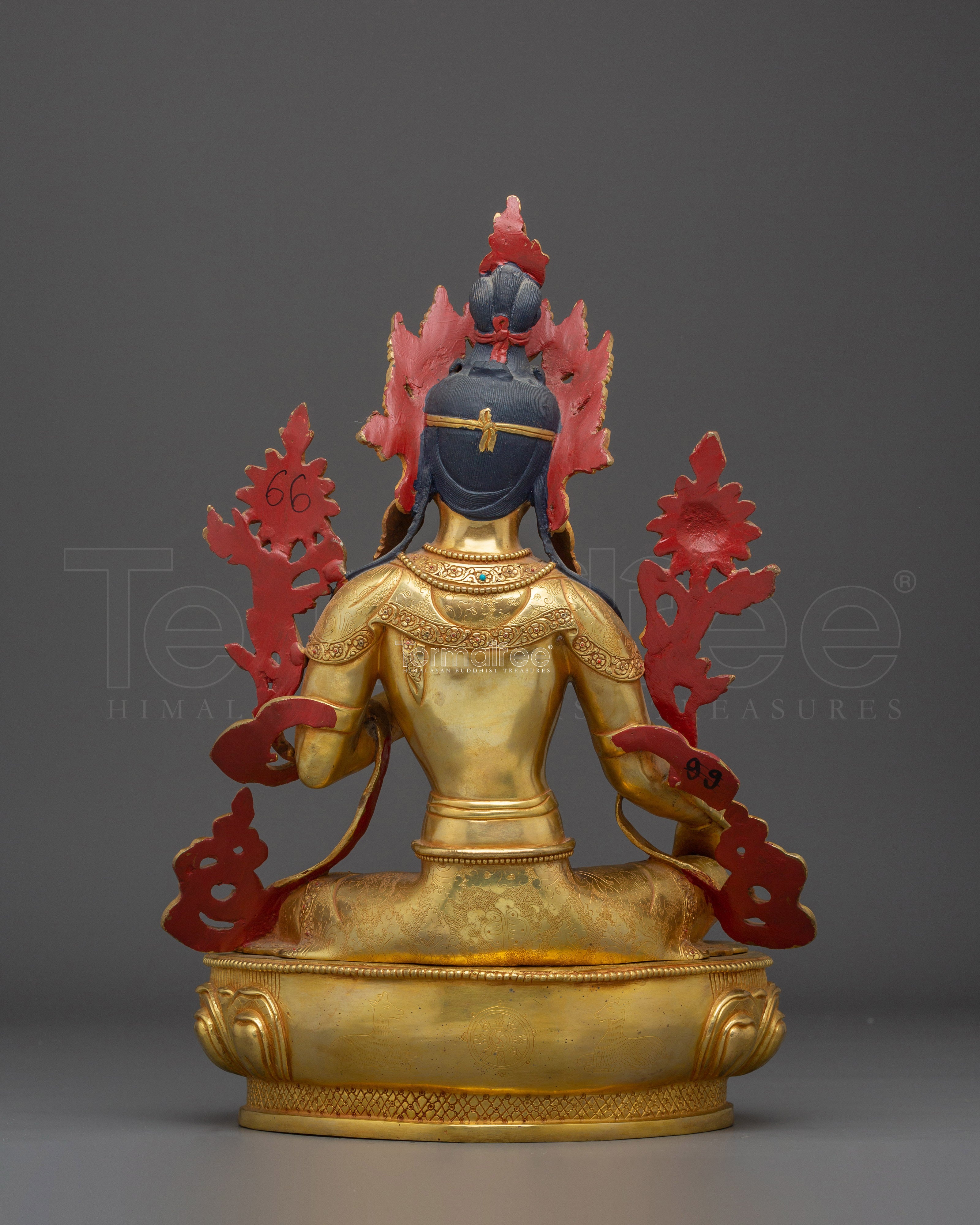 Lotus Seated Green Tara | Himalayan Icon of Wisdom