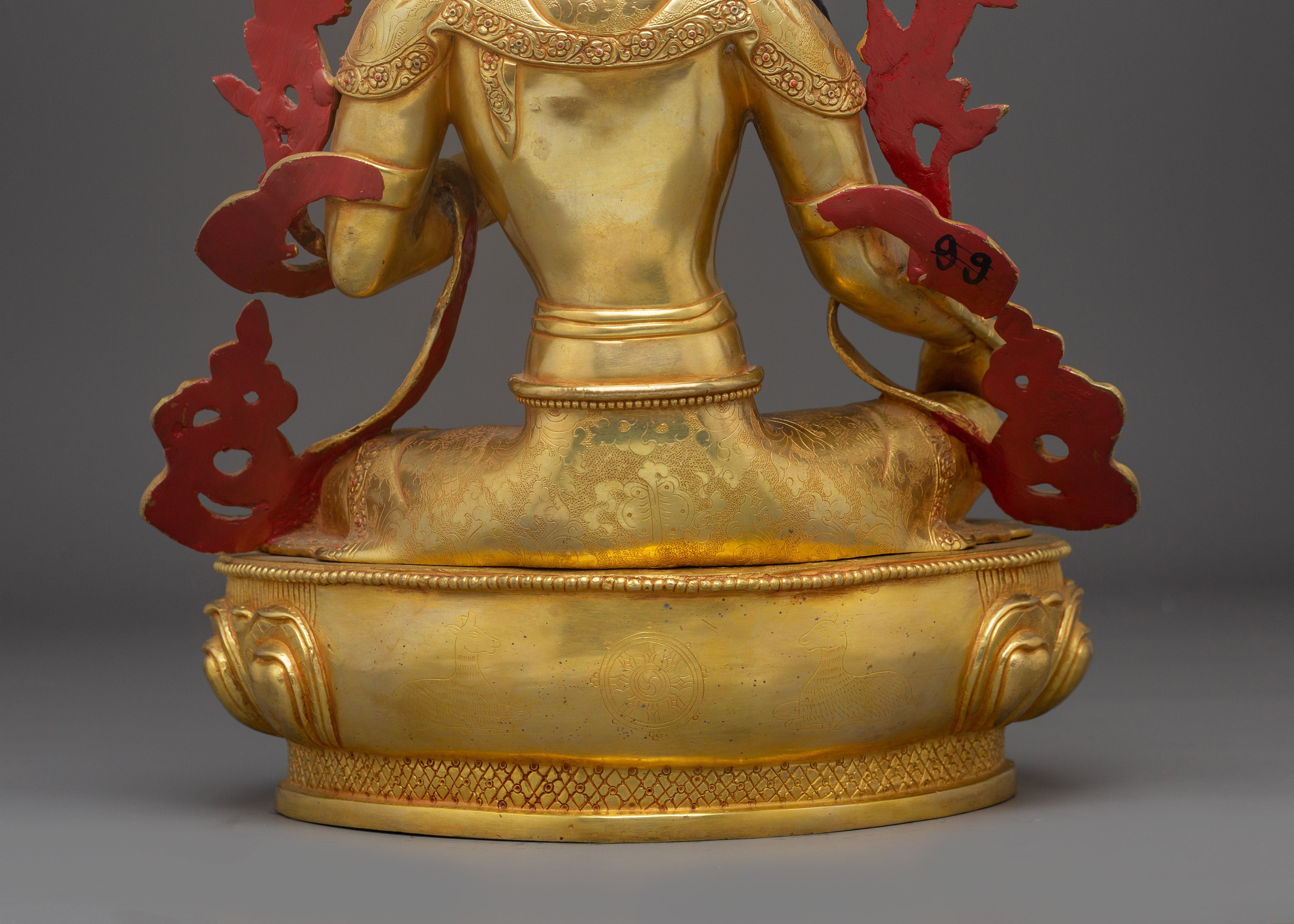 Lotus Seated Green Tara | Himalayan Icon of Wisdom