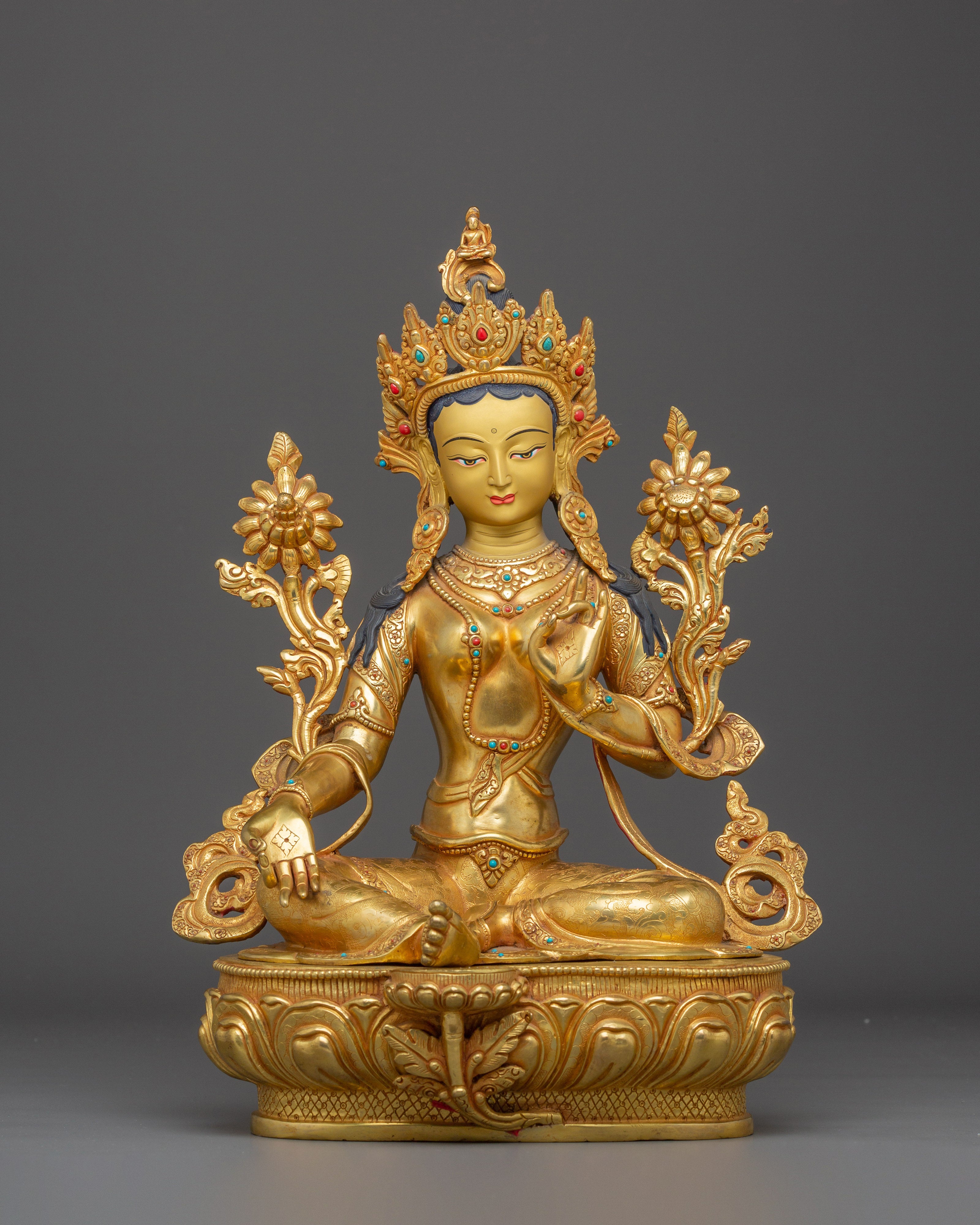 lotus-seated-green-tara