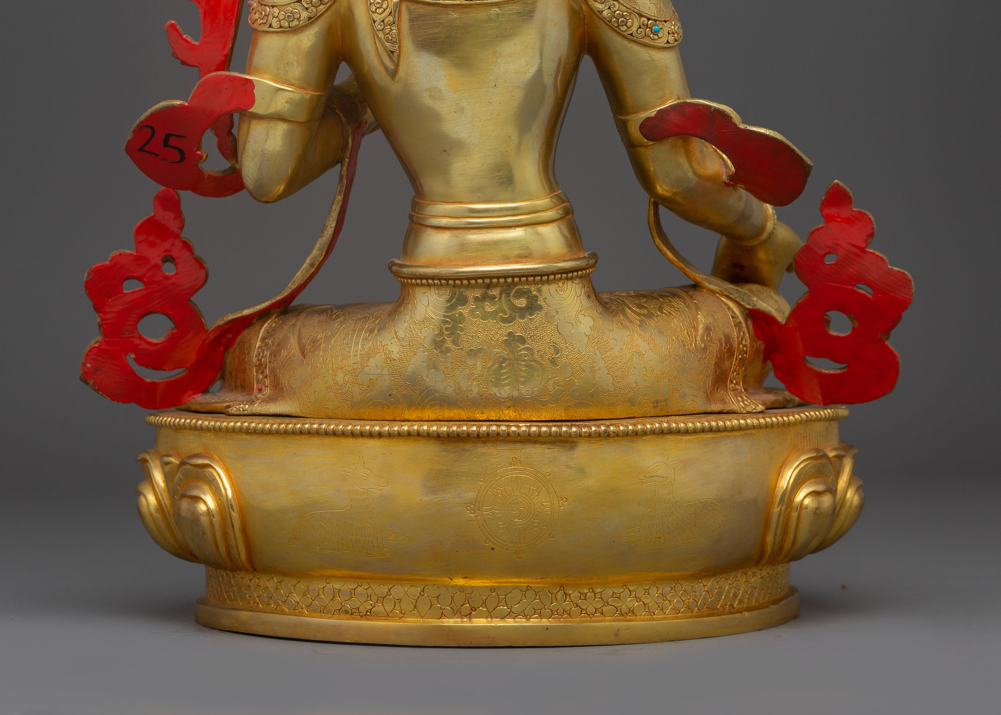 Green Tara, Divine Icon | Nepali Crafted Himalayan Icon
