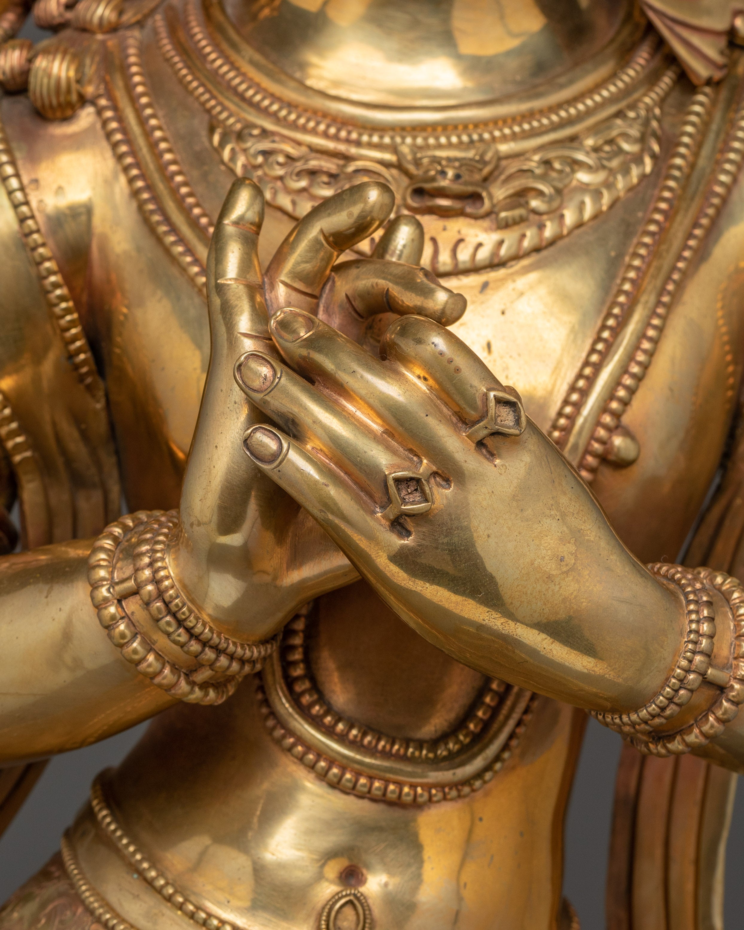 Maitreya, Buddha of Compassion | Himalayan Handcrafted Icon