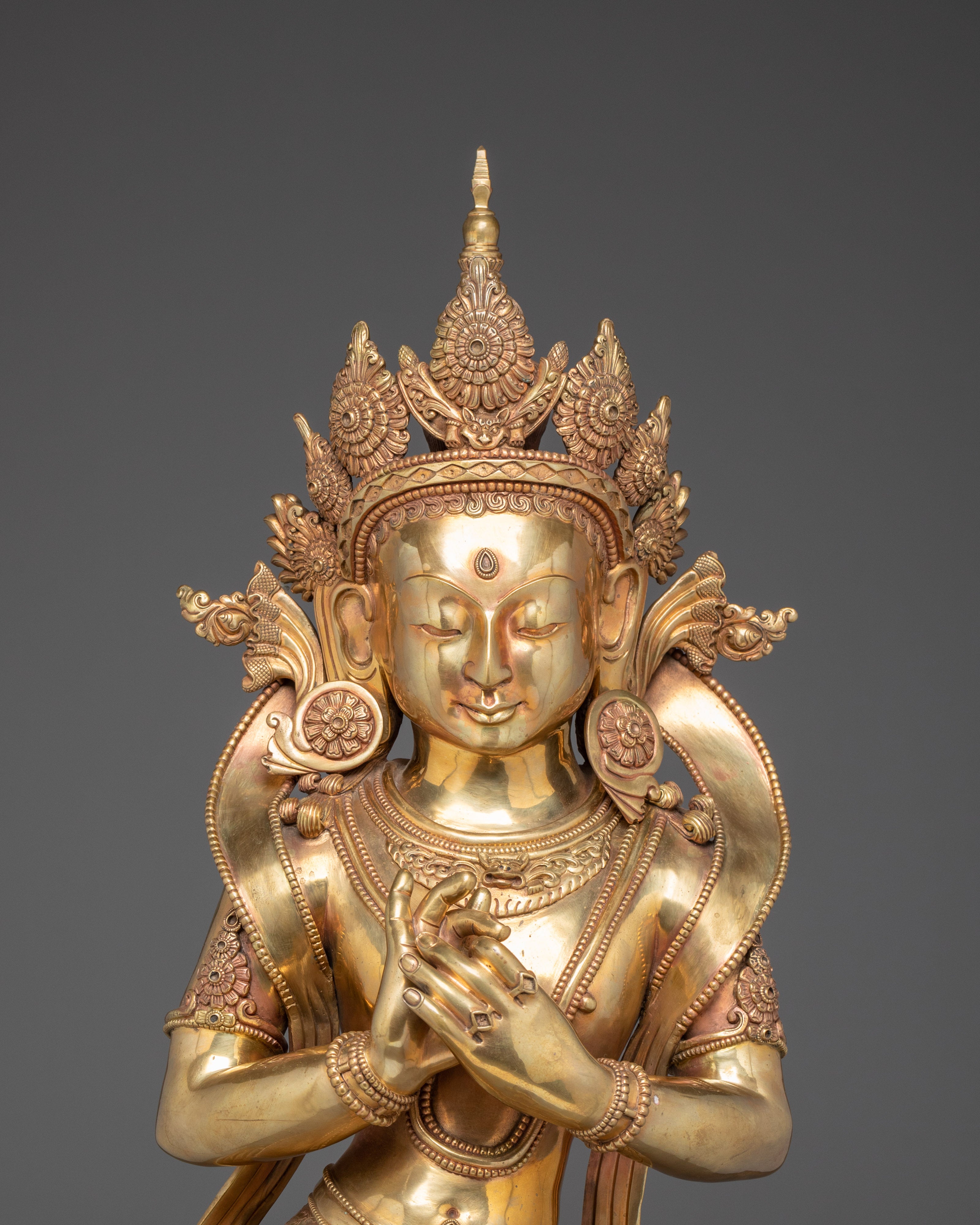 Maitreya, Buddha of Compassion | Himalayan Handcrafted Icon
