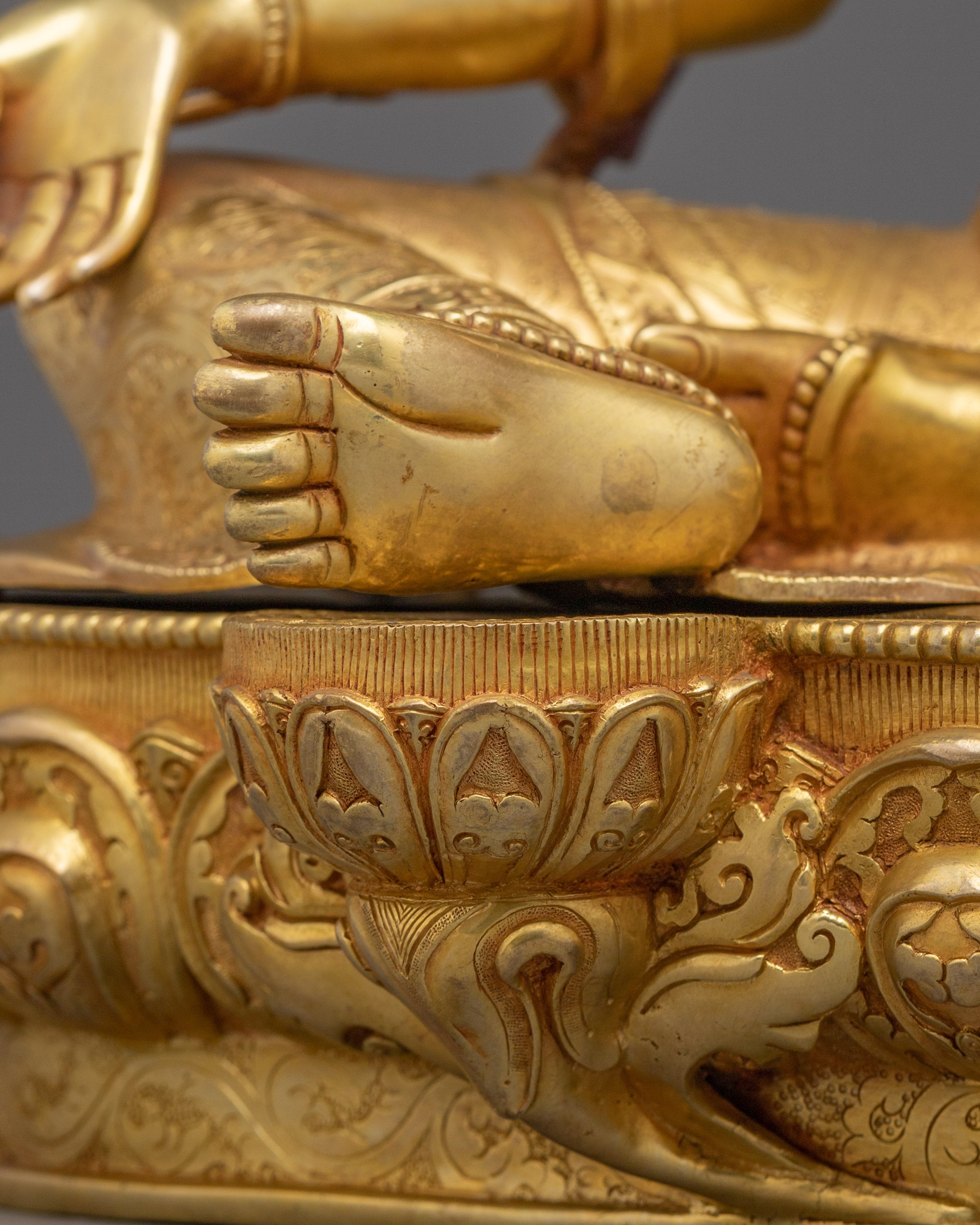 Green Tara, Liberation symbol | Tibetan Buddha Icon