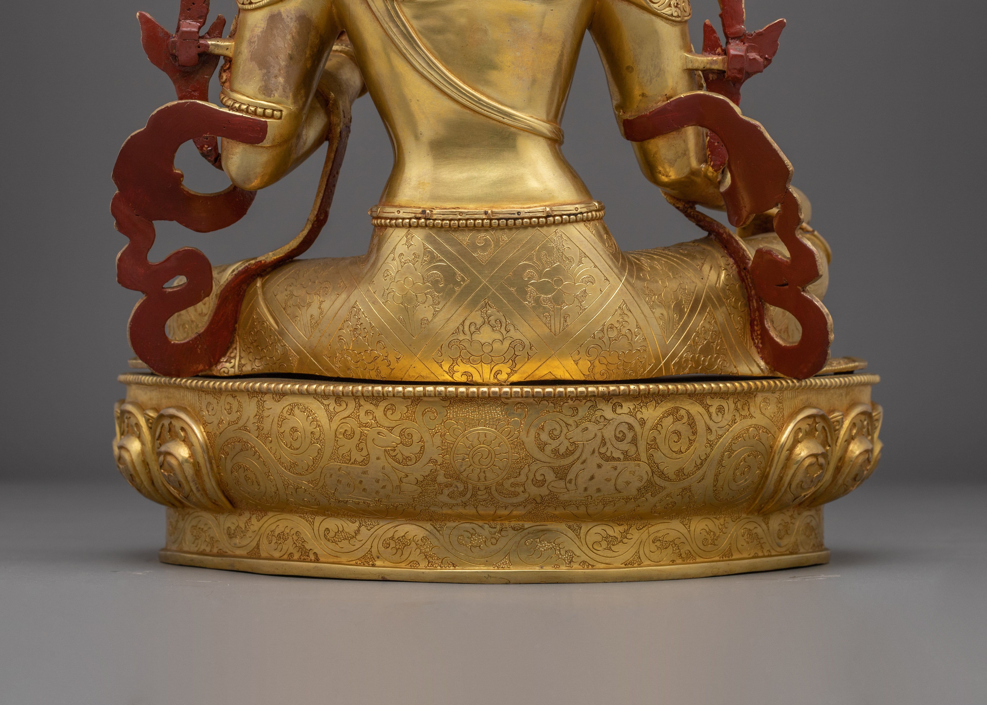 Green Tara, Liberation symbol | Tibetan Buddha Icon