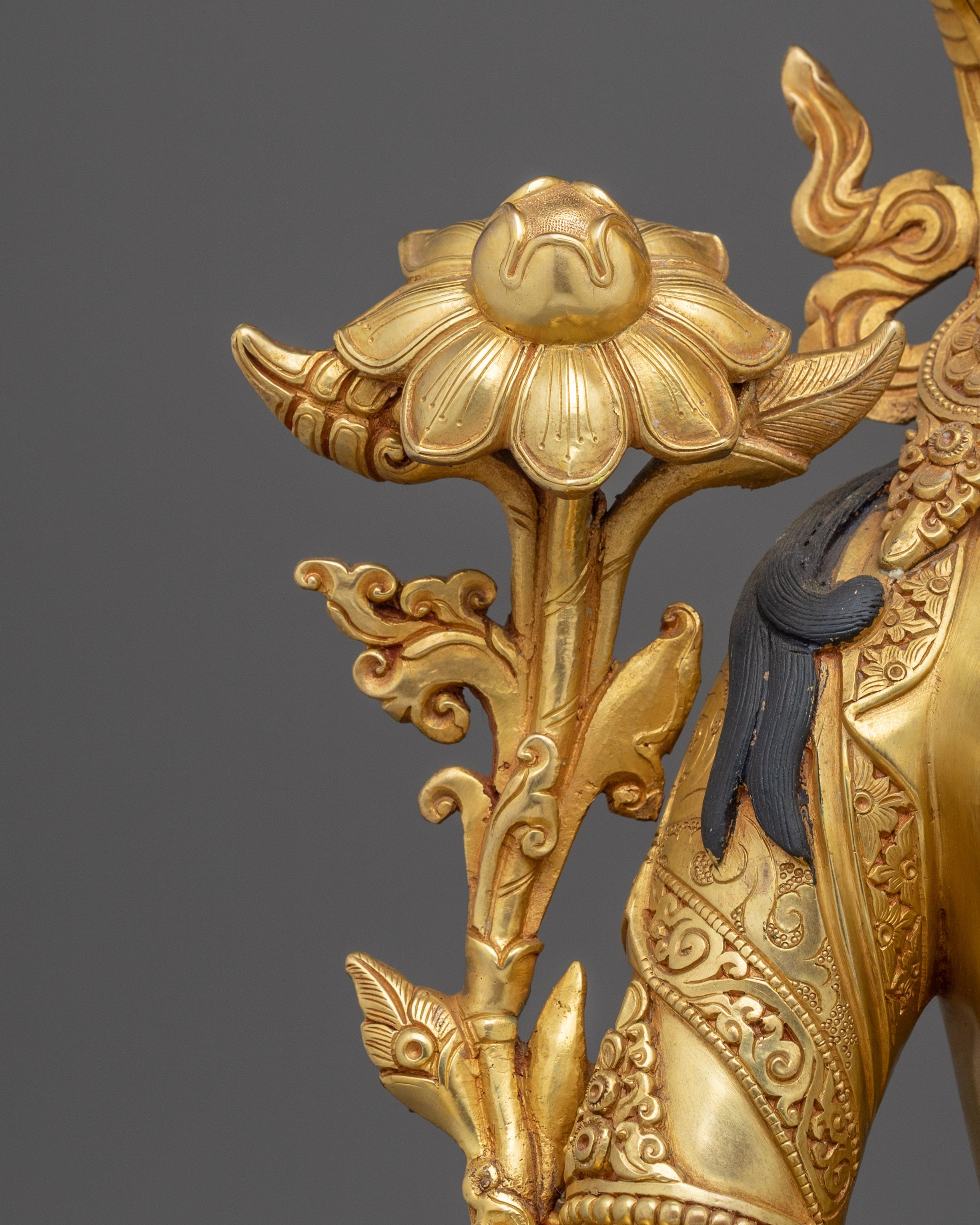 Green Tara, Liberation symbol | Tibetan Buddha Icon