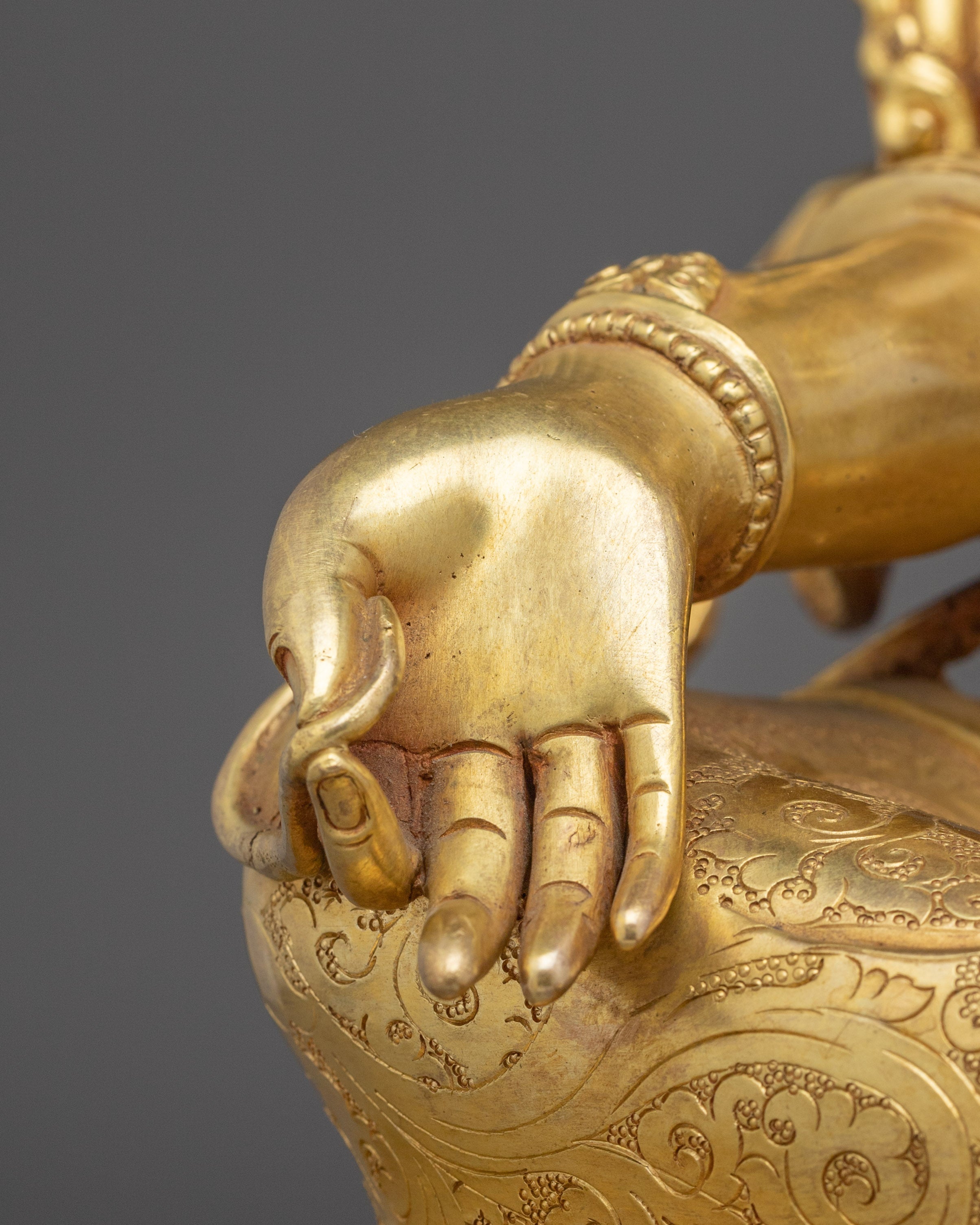 Green Tara, Liberation symbol | Tibetan Buddha Icon