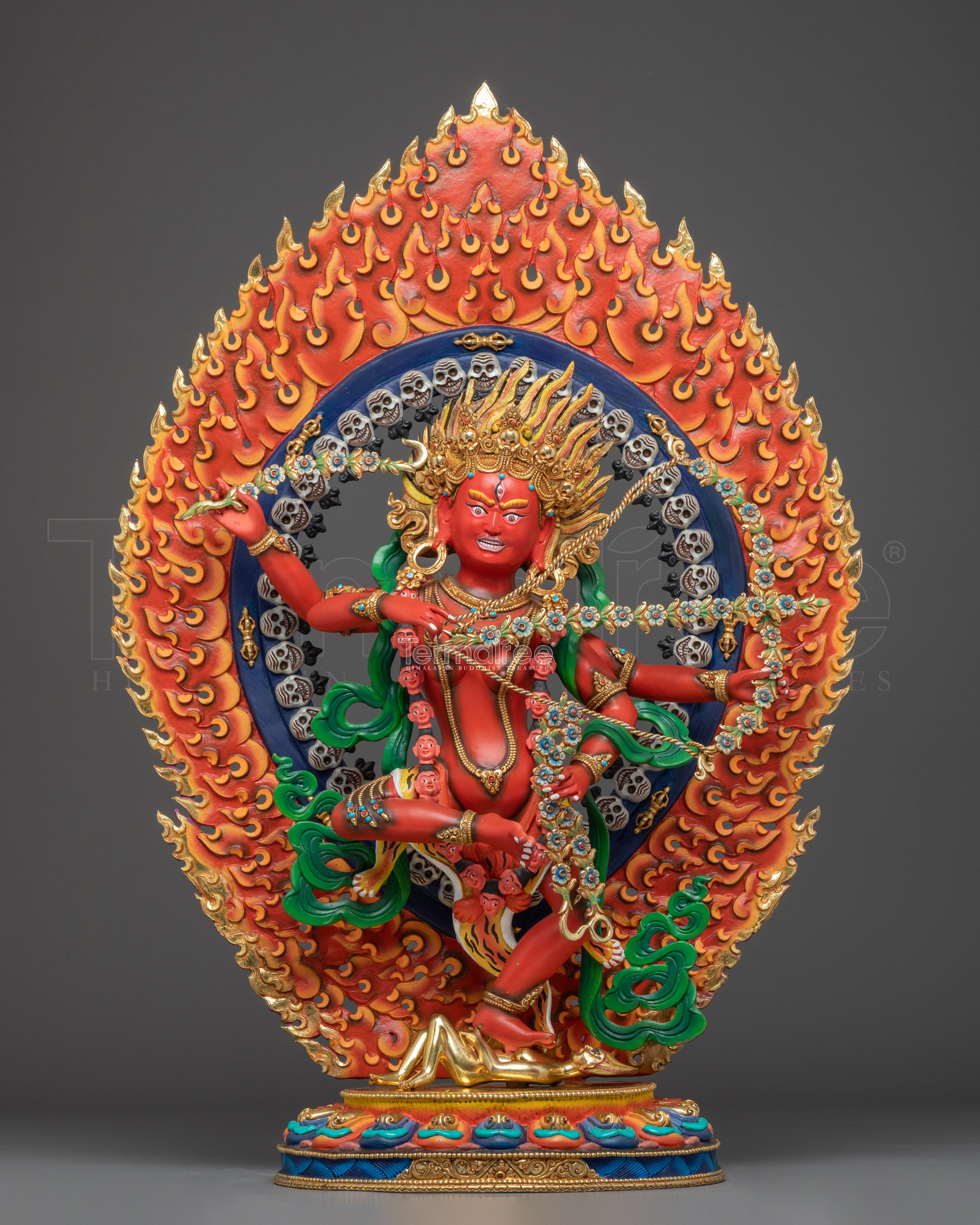 Tantric Deity Kurukulla | Handcrafted Nepali Icon