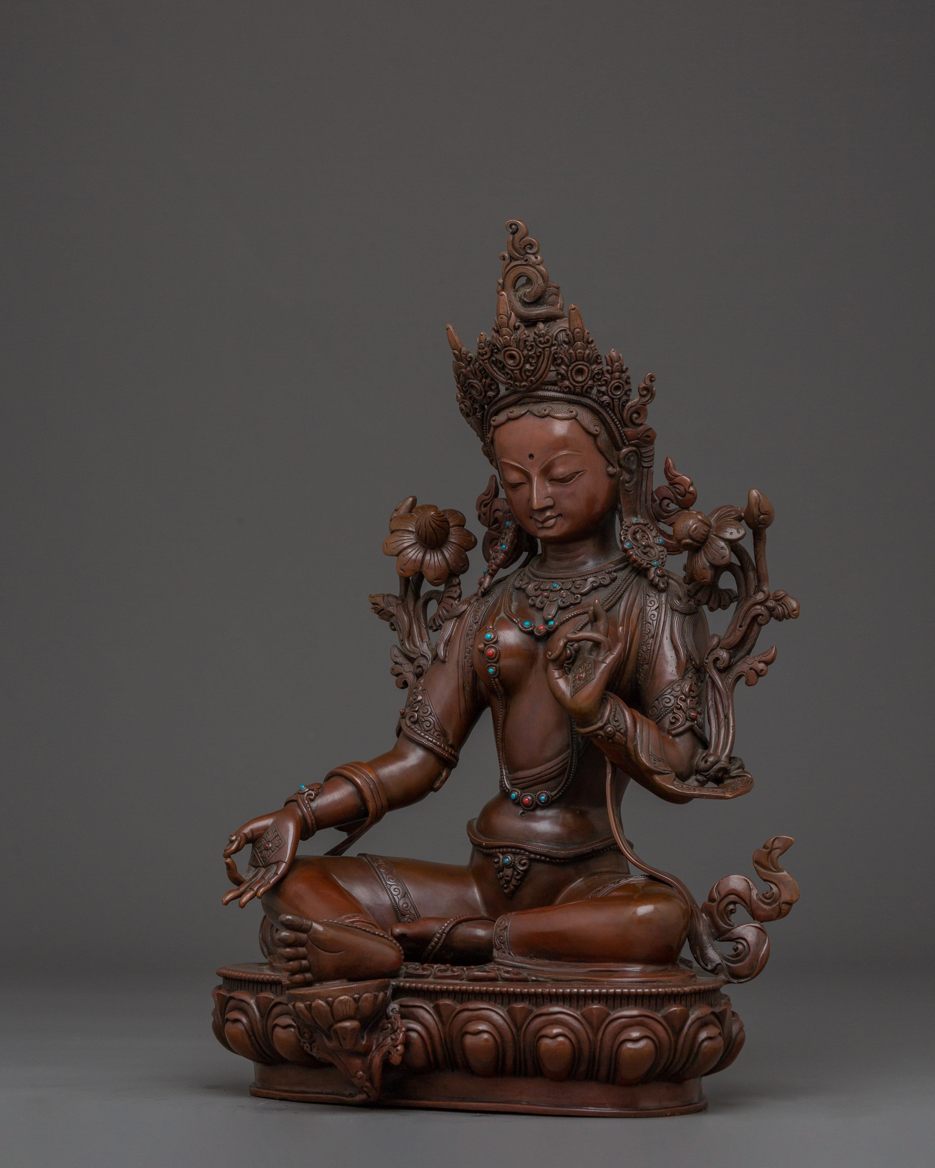 Green Tara, Goddess of Healing | Tibetan Compassionate Deity