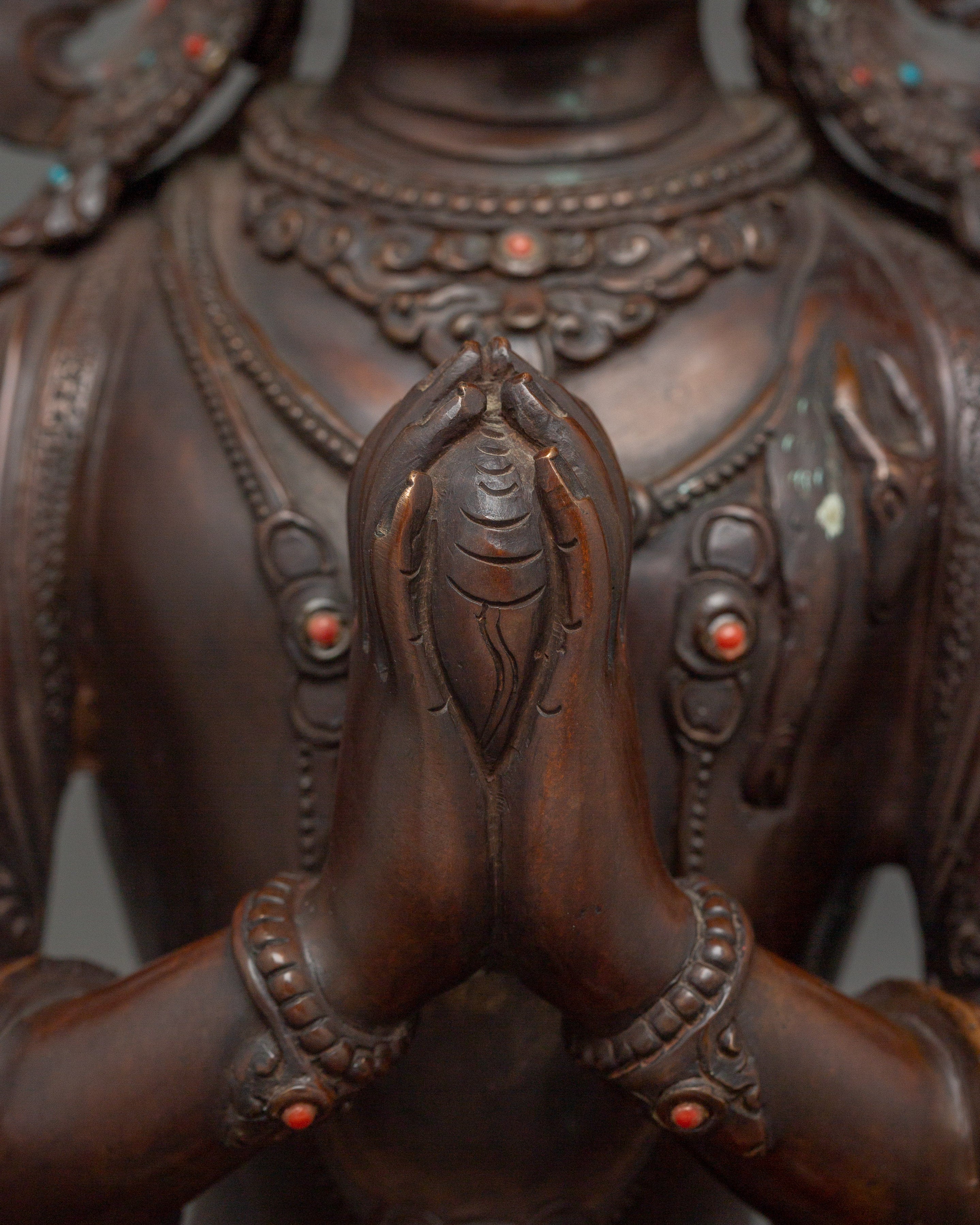 Sacred Chenrezig Statue | Tibetan Icon for Blessings