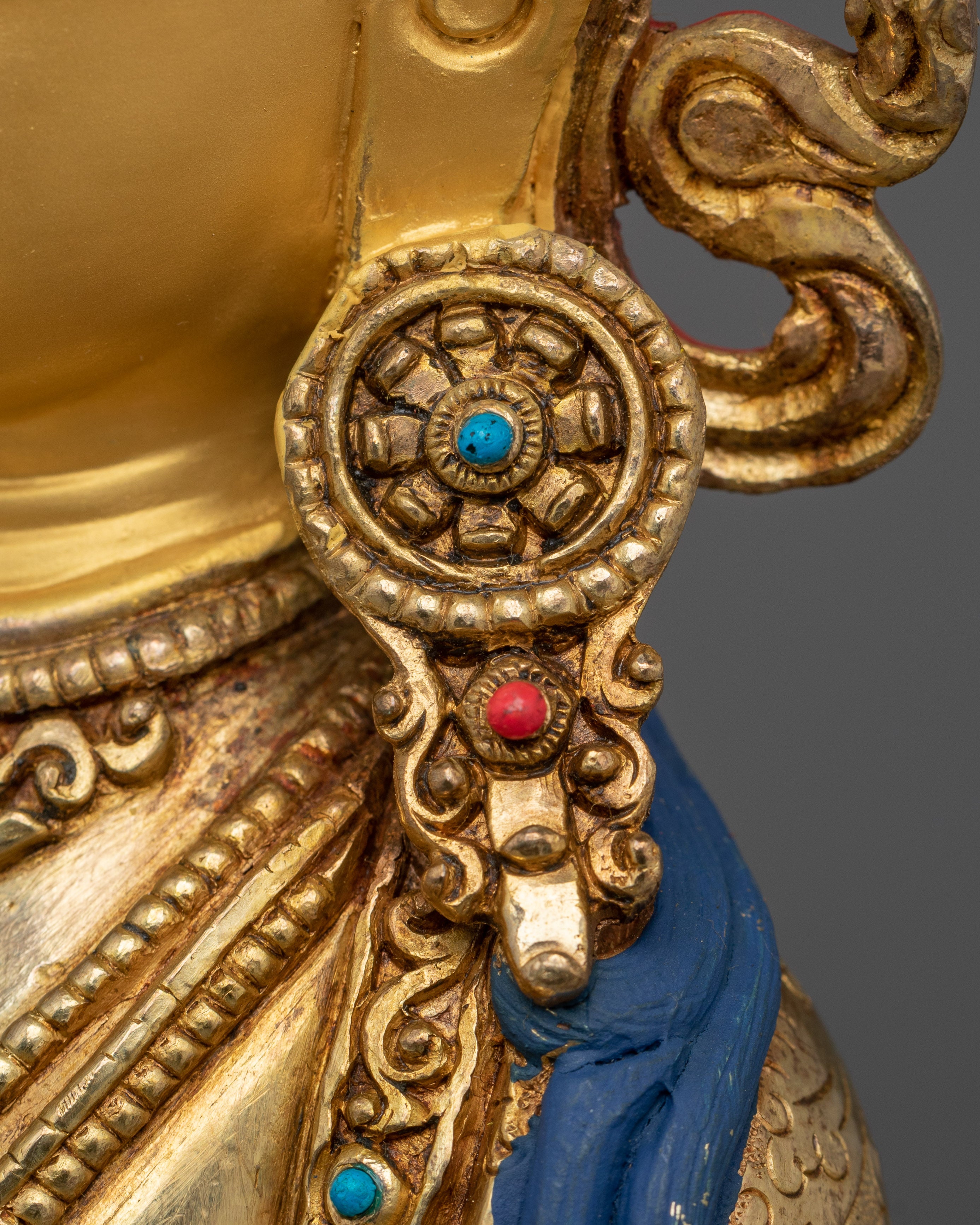 Sacred Kshitigarbha Statue | Nepali Handcrafted Sculpture