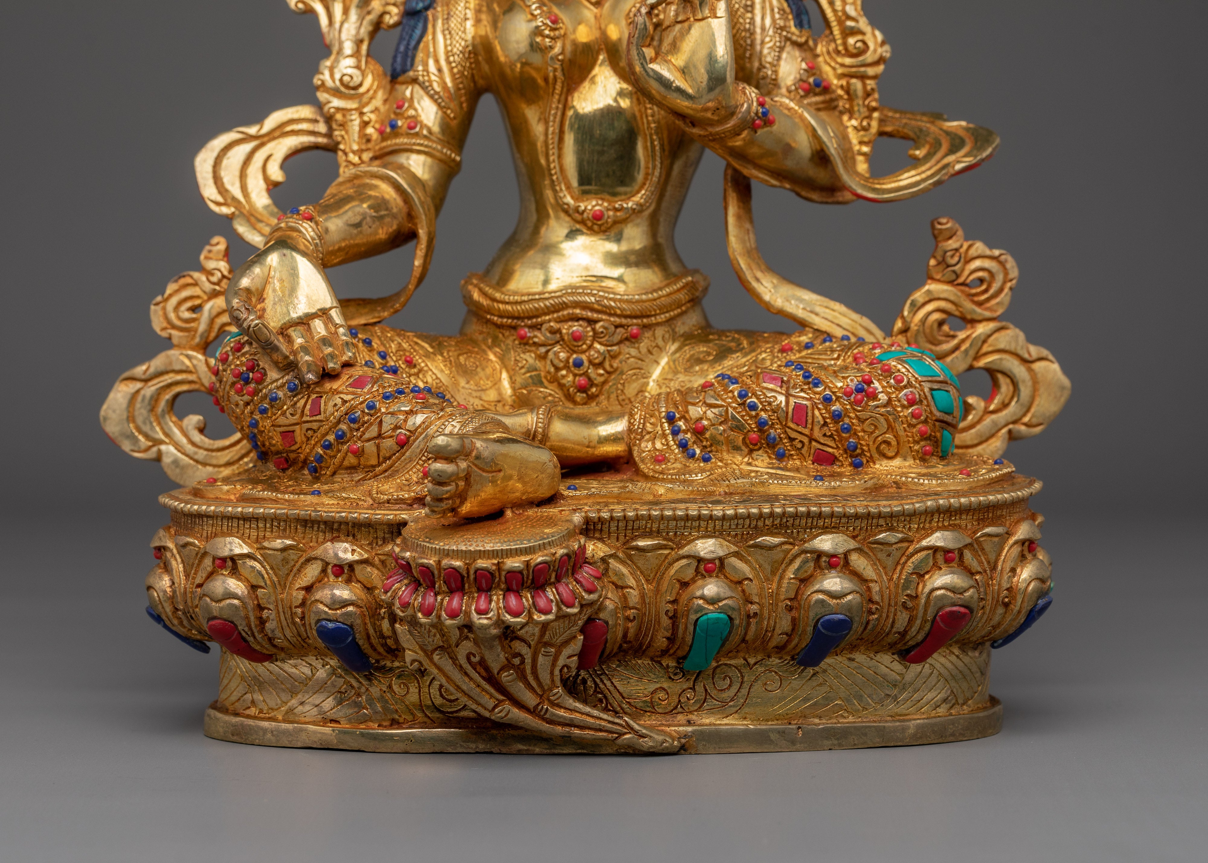 Statue of Green Tara: Mother of Liberation