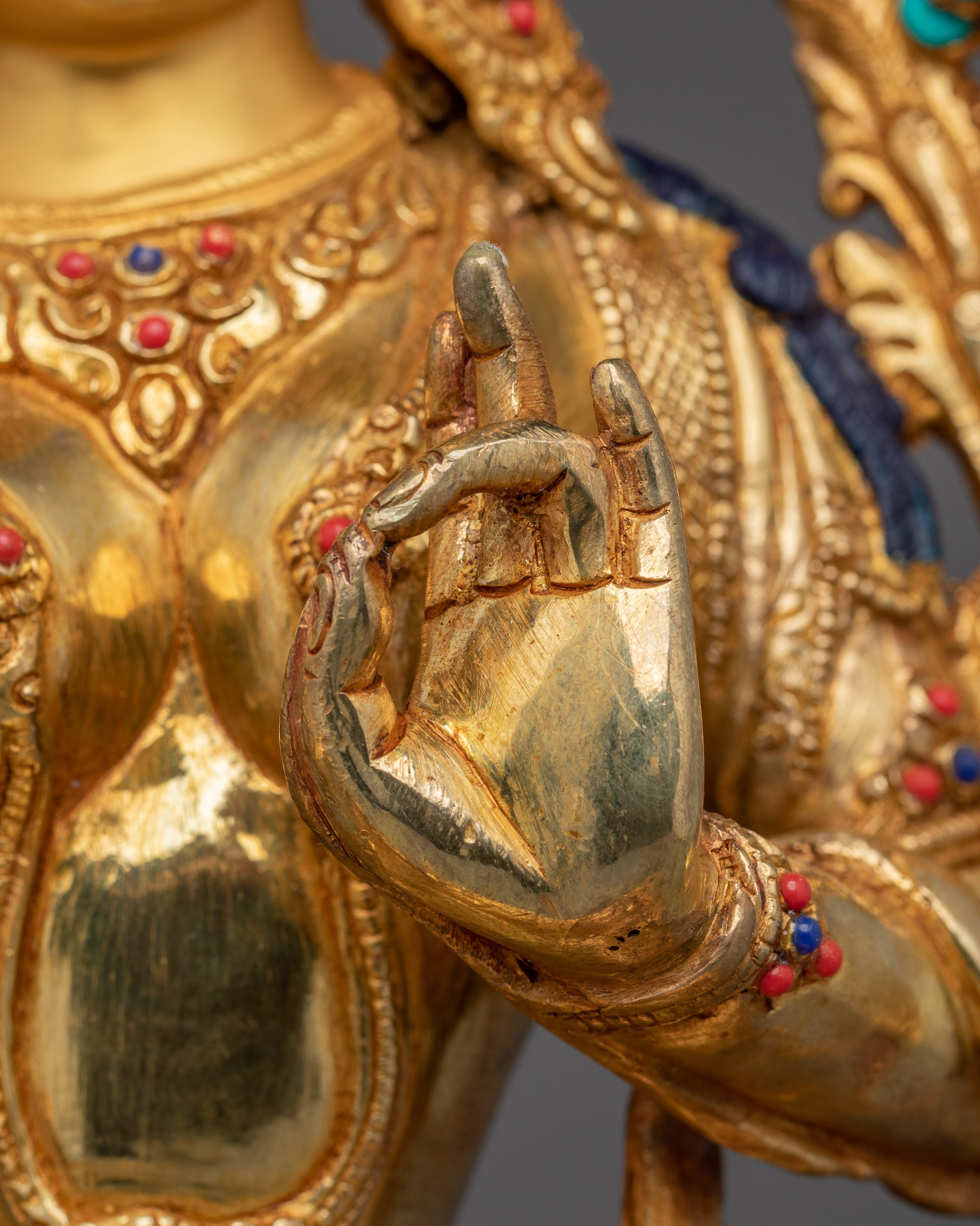 Statue of Green Tara: Mother of Liberation