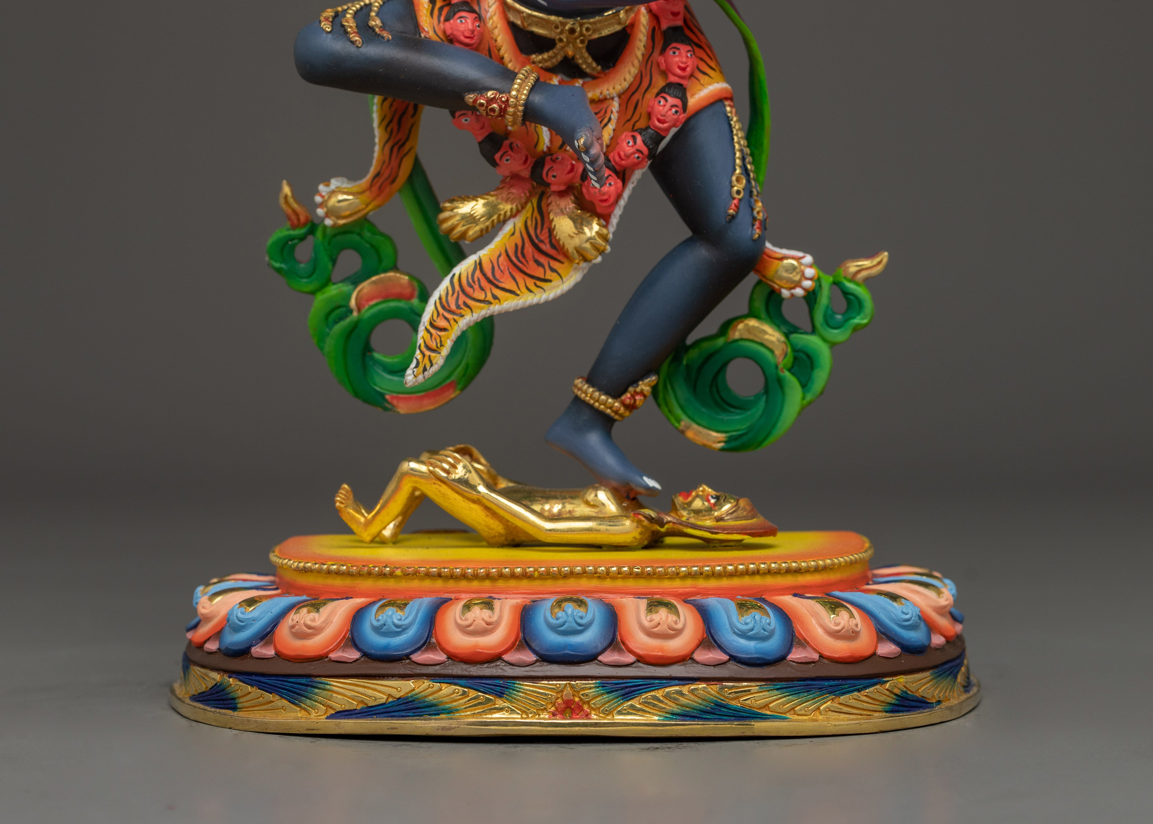 Tibetan Powerful Yogini Simhamukha