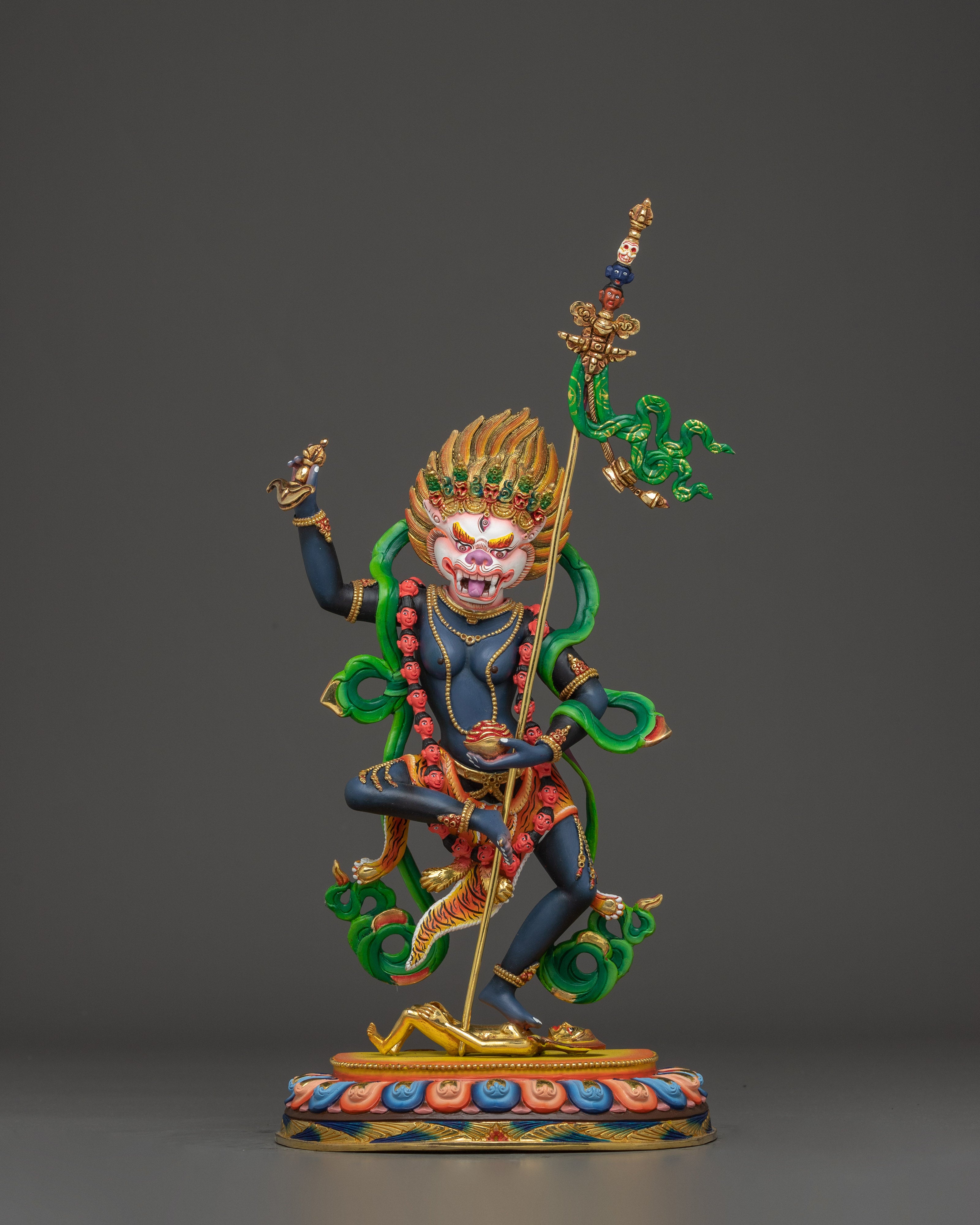 Tibetan Powerful Yogini Simhamukha