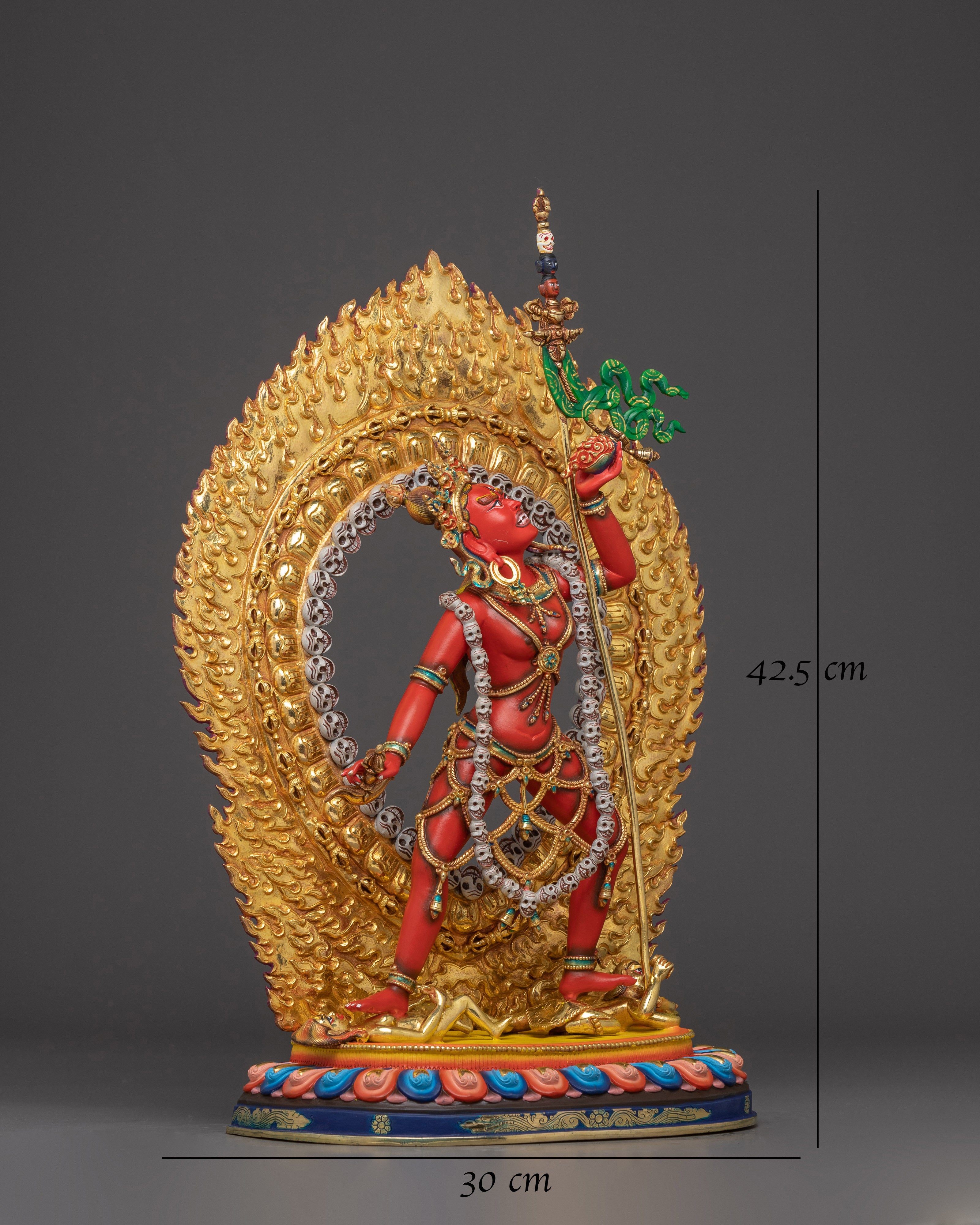 Statue of Red Dakini Vajrayogini Statue