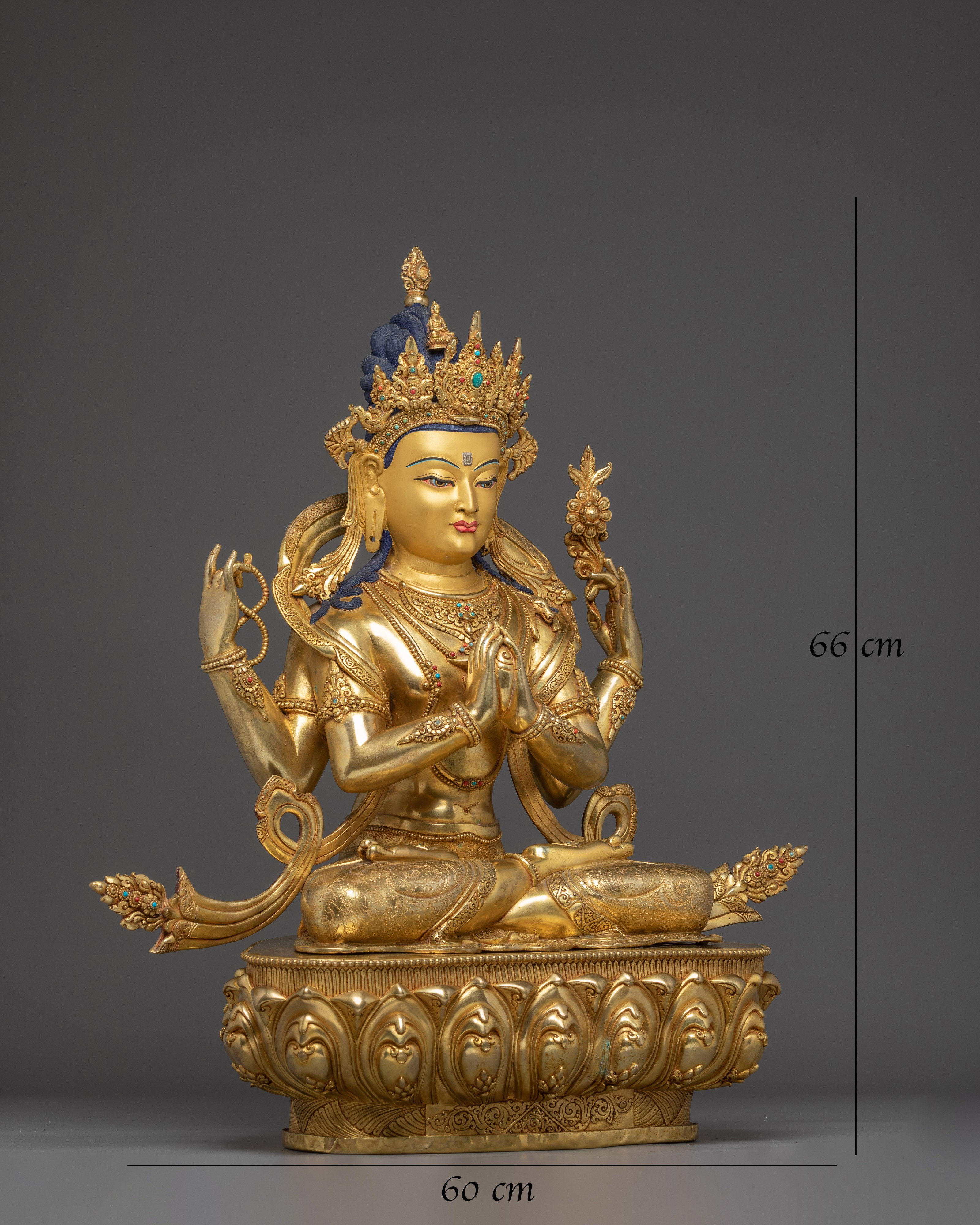 Chenrezig Sculpture: Lord of Compassion