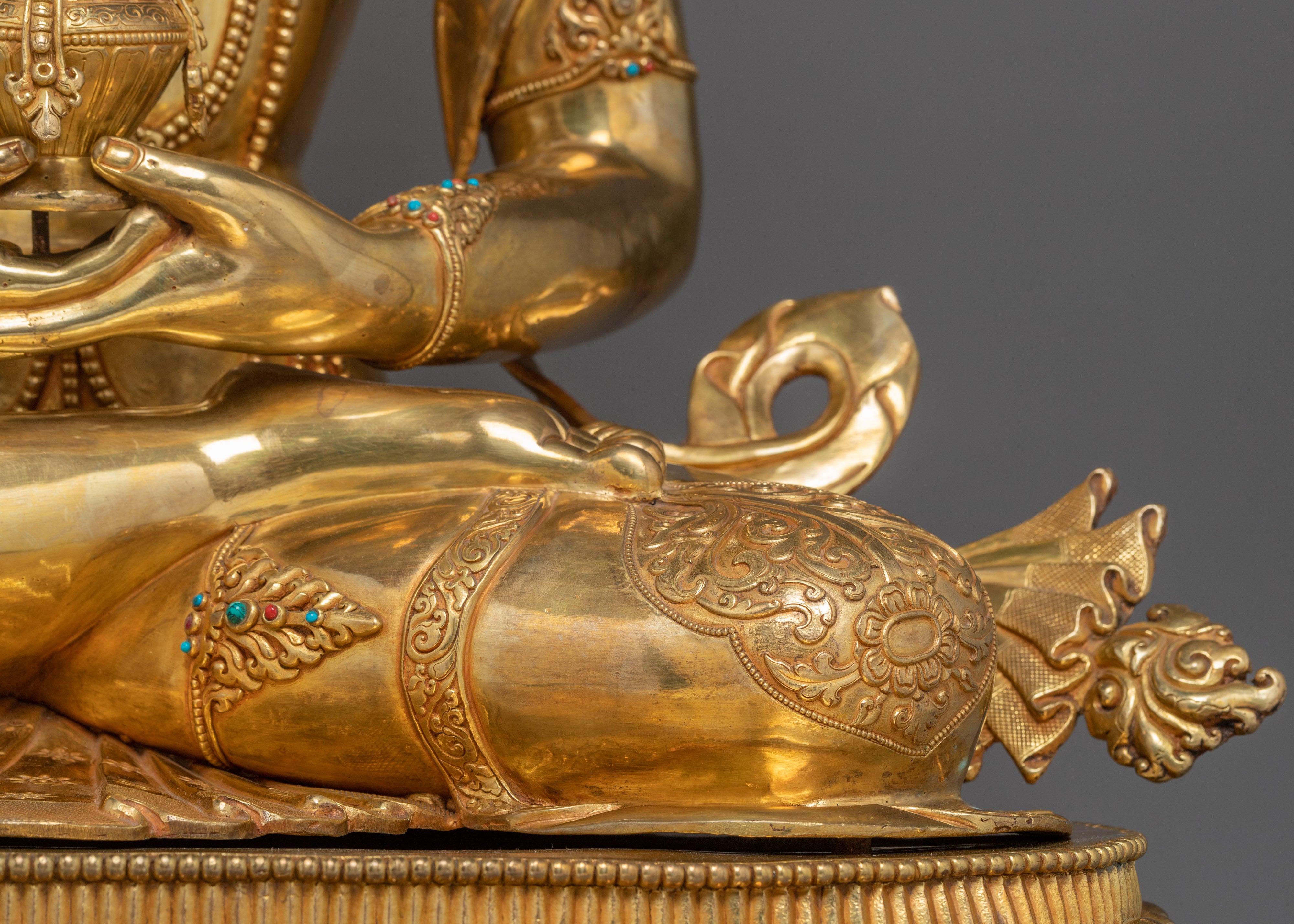 Amitayus Art, Eternal Life Giver | Himalayan Statue of Divine Longevity