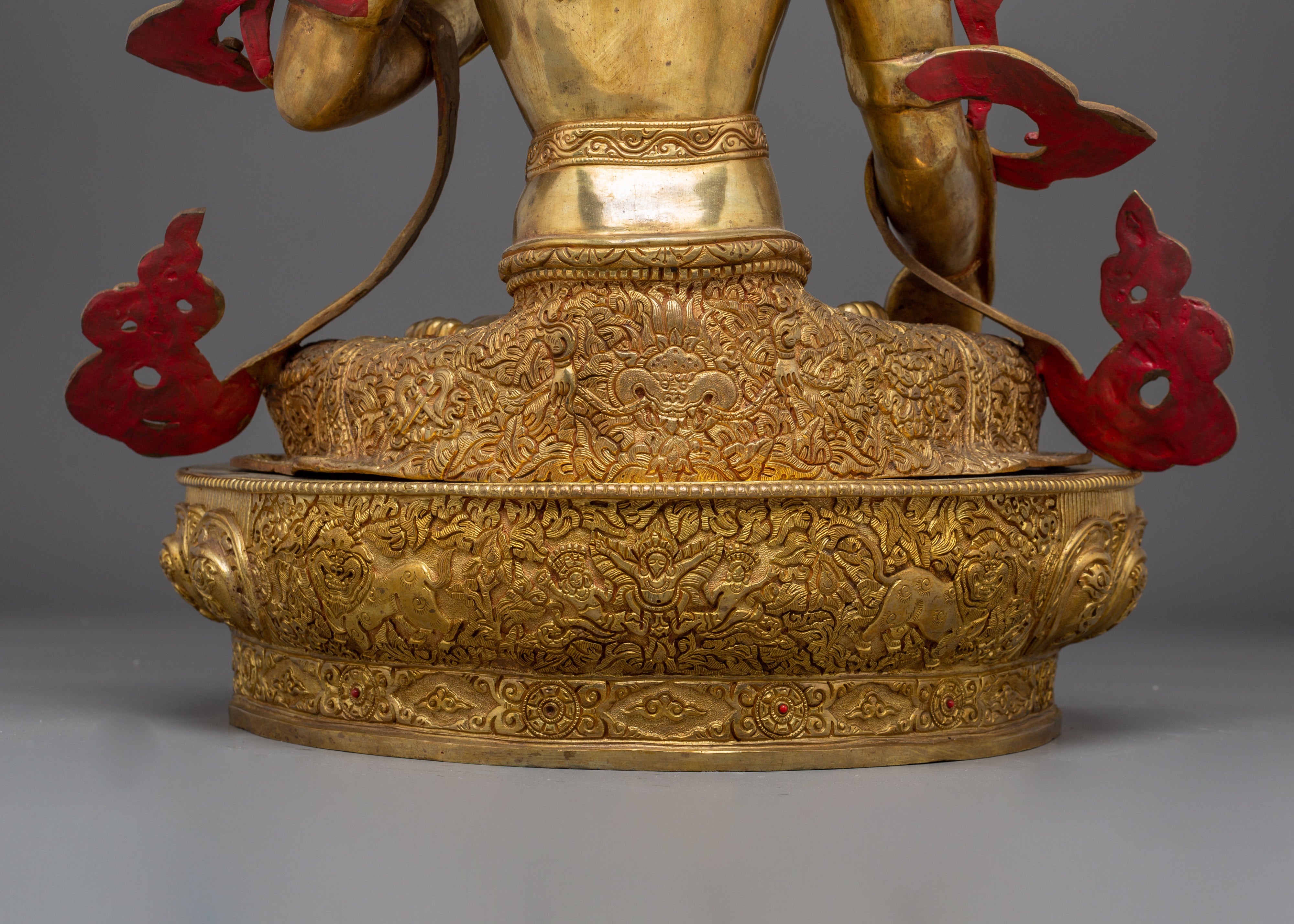 White Tara Figurine, Goddess of Longevity and Healing