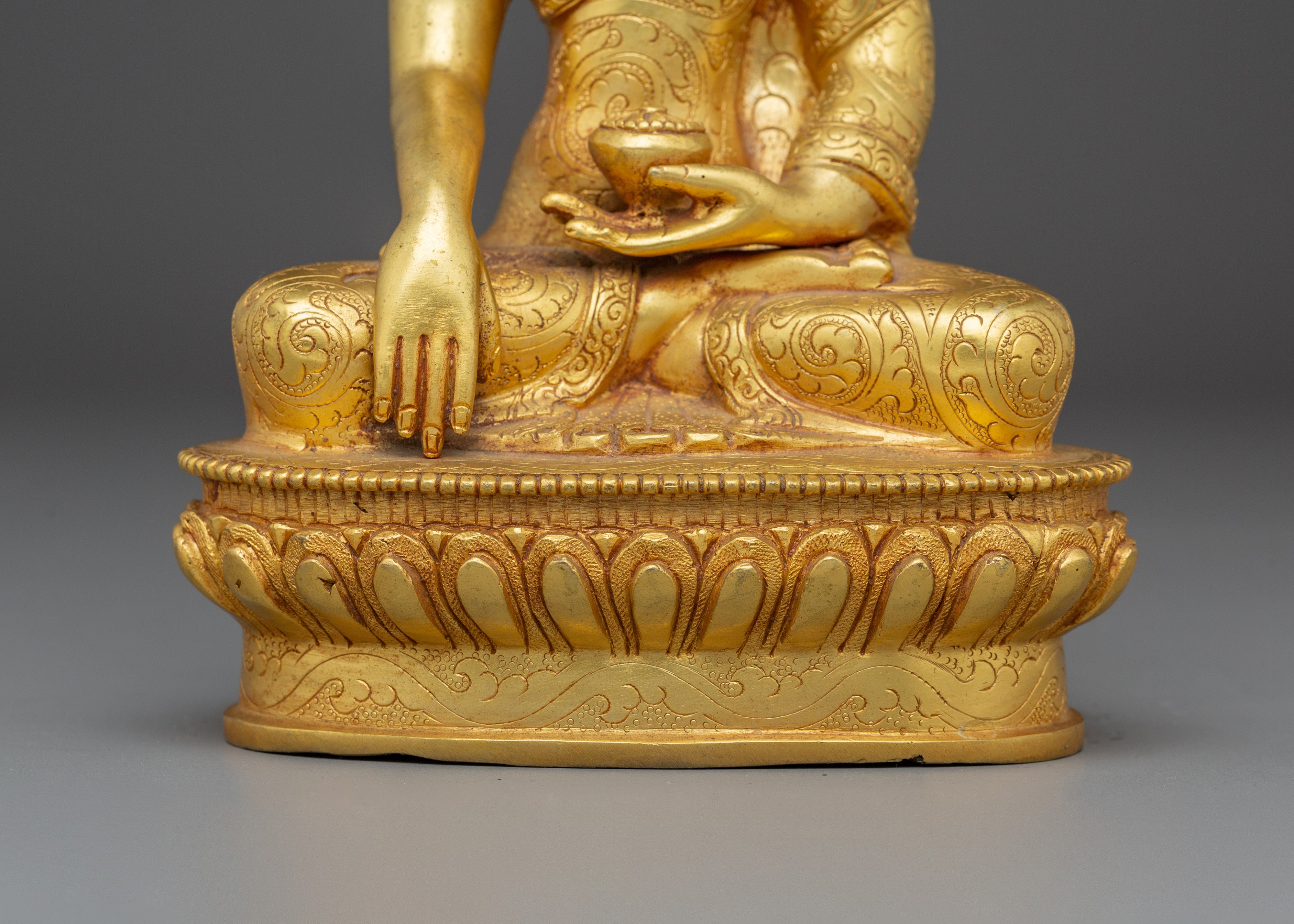 Himalayan Copper Shakyamuni Buddha Sculpture