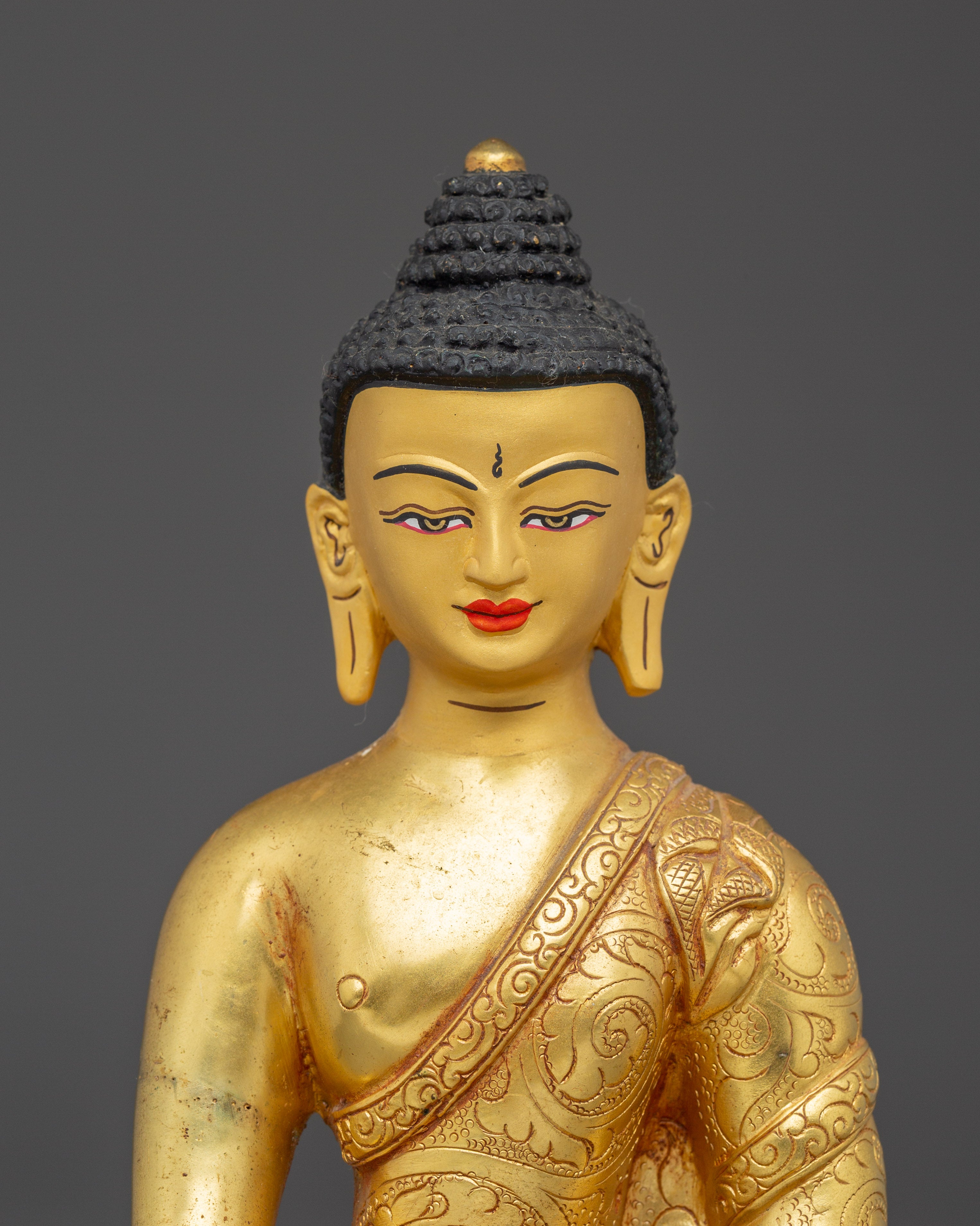 Himalayan Copper Shakyamuni Buddha Sculpture