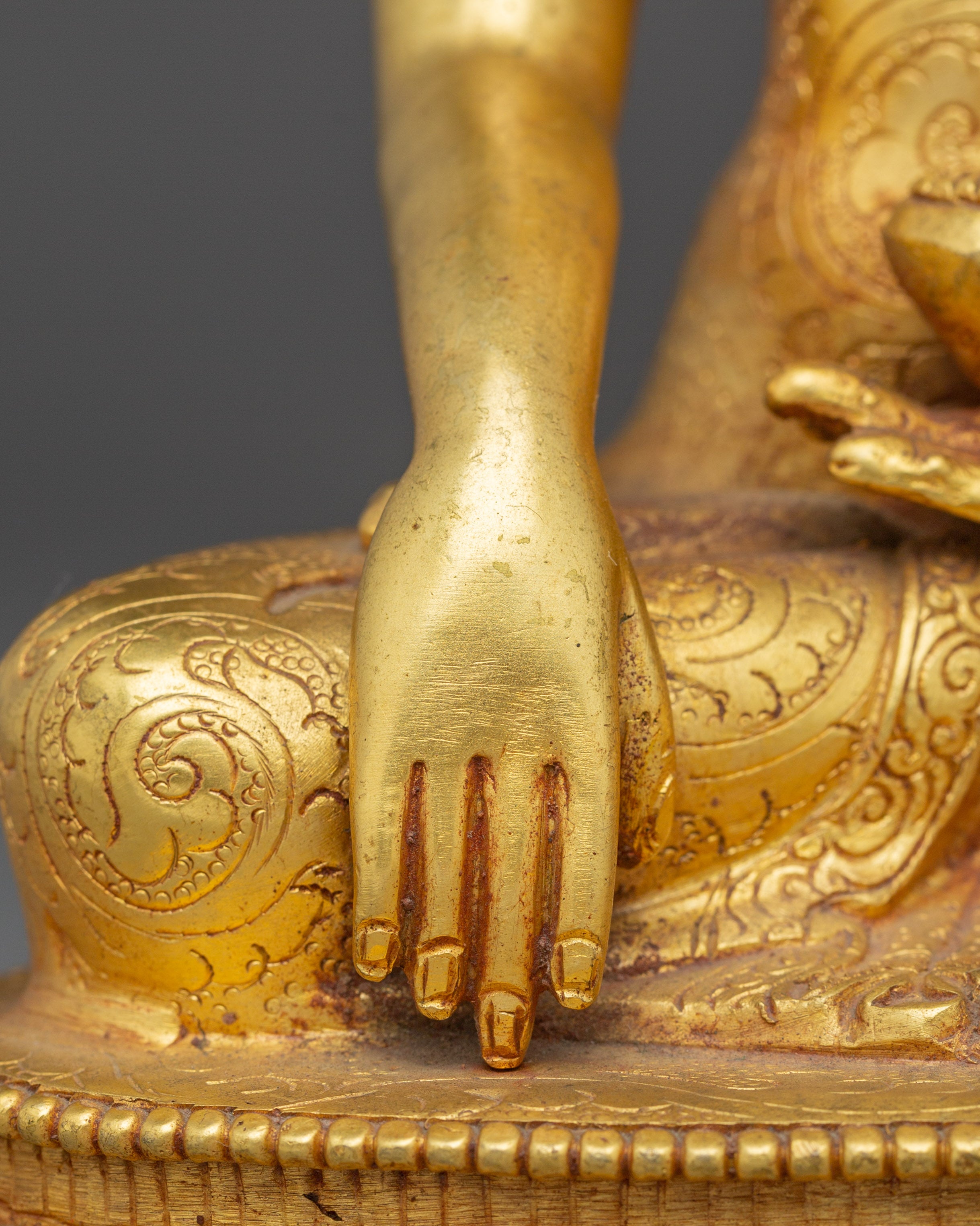 Himalayan Copper Shakyamuni Buddha Sculpture