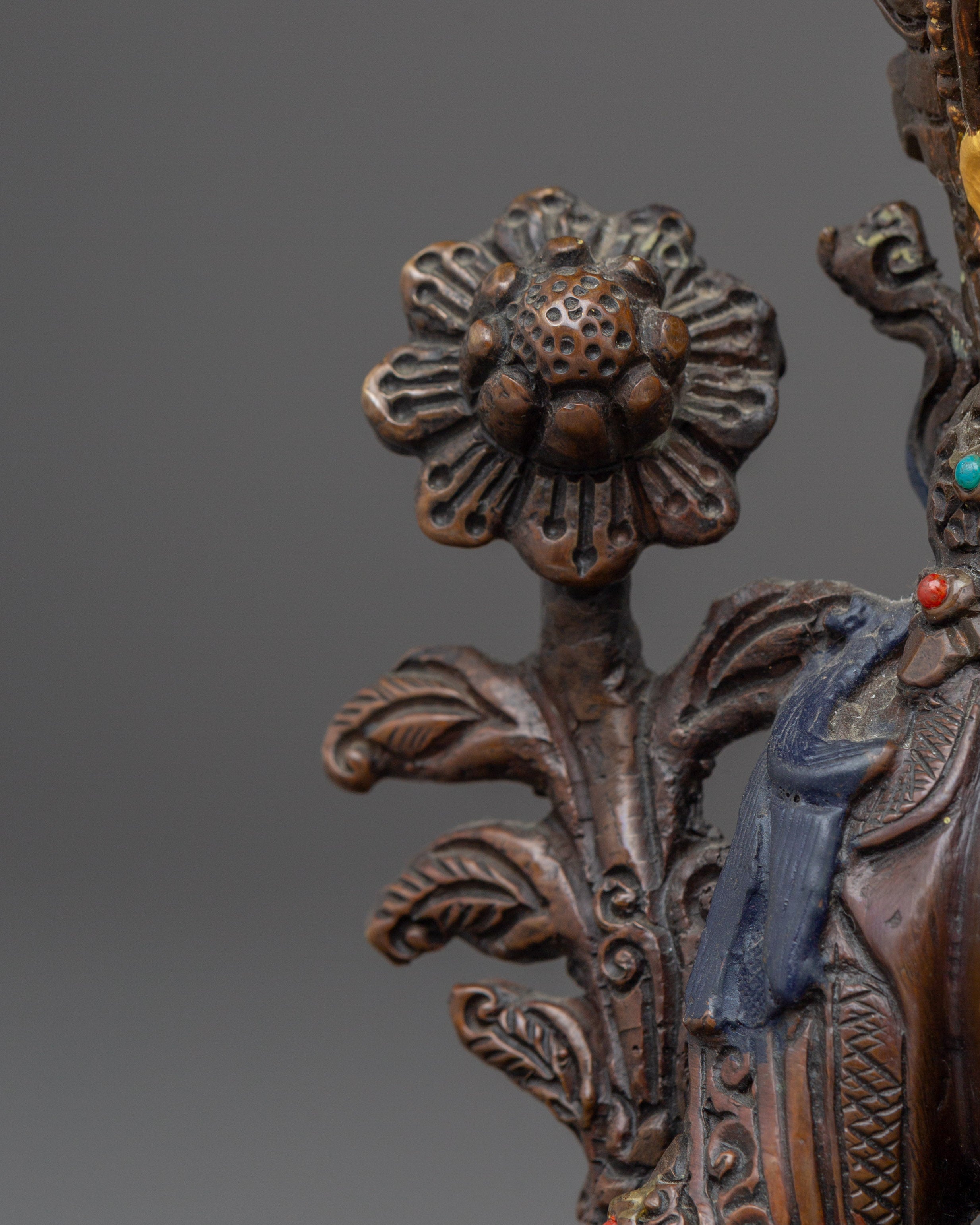 Statue of White Tara: Tibetan Healing Goddess