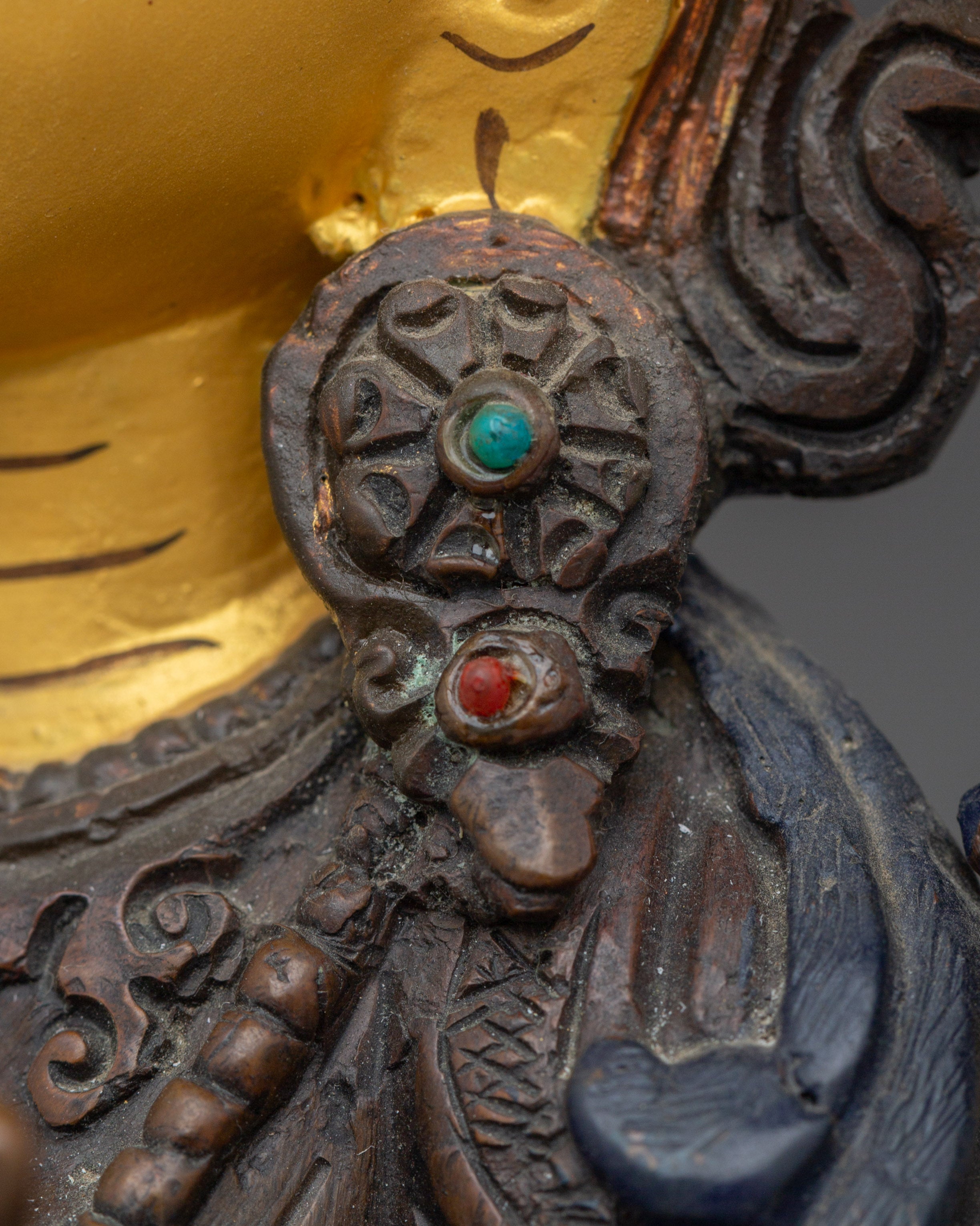 Statue of White Tara: Tibetan Healing Goddess