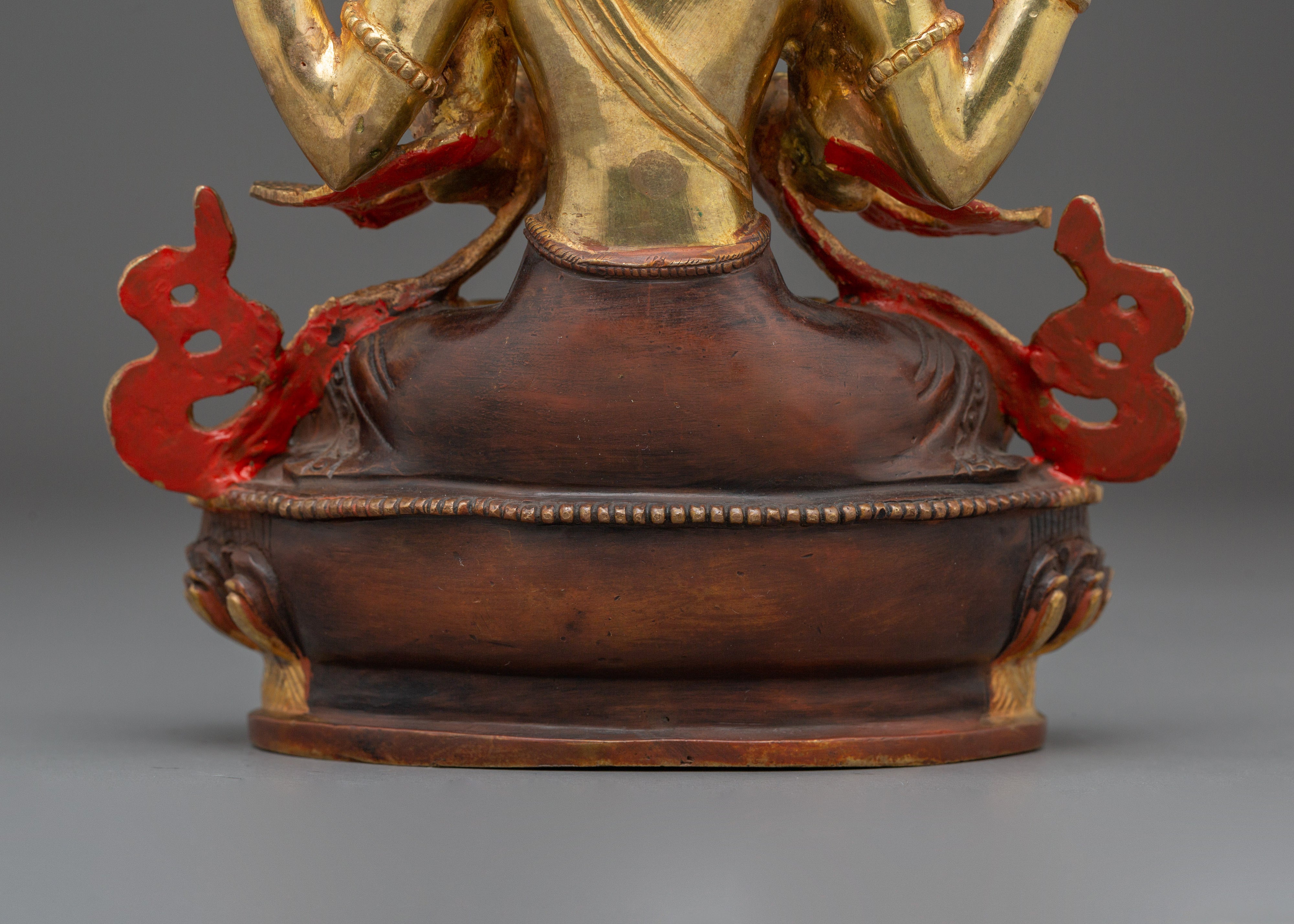 Statue of Chenrezig: The Bodhisattva of Compassion