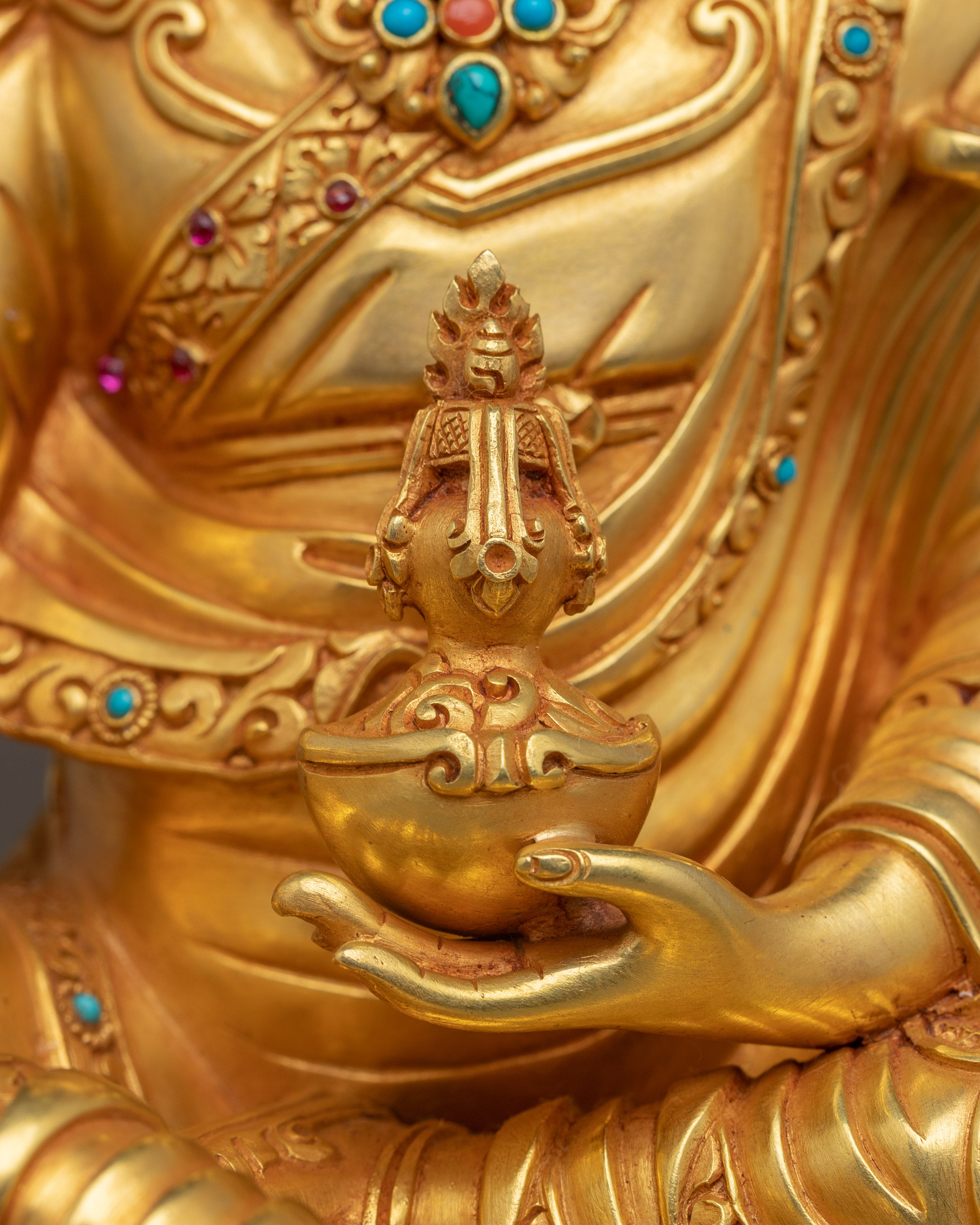 Statue of Guru Rinpoche: Master Padmasambhava