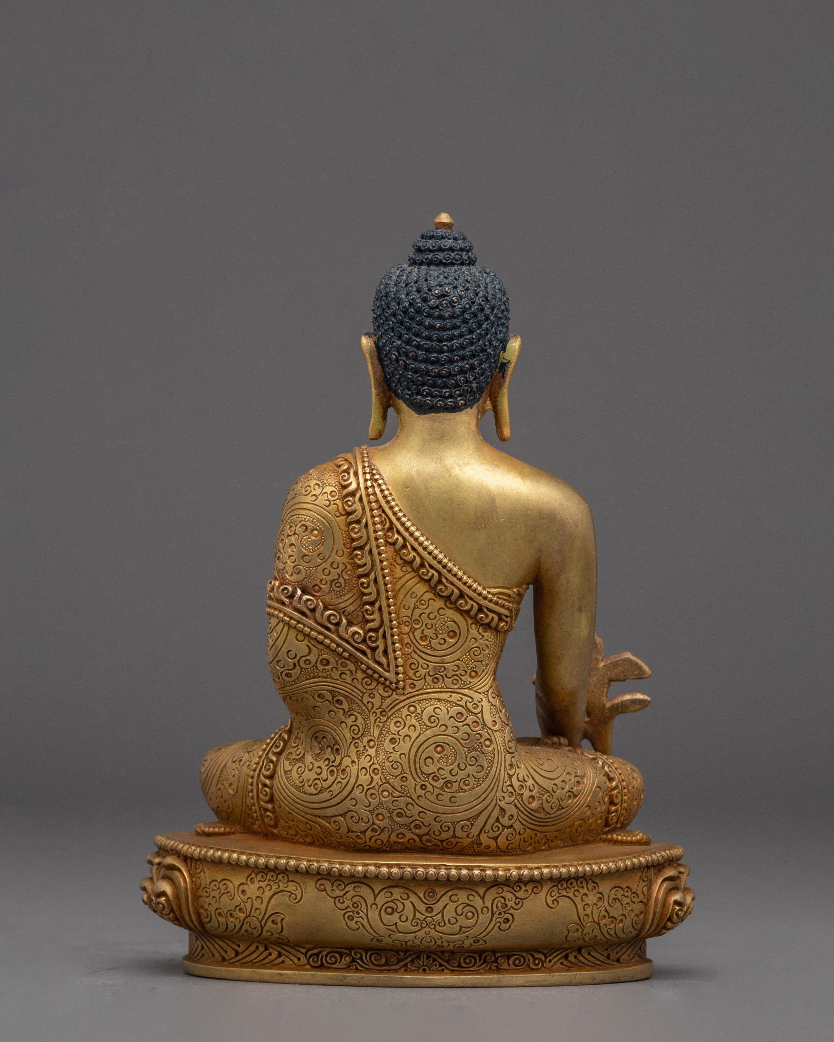 Copper Supreme Healer Medicine Buddha Statue