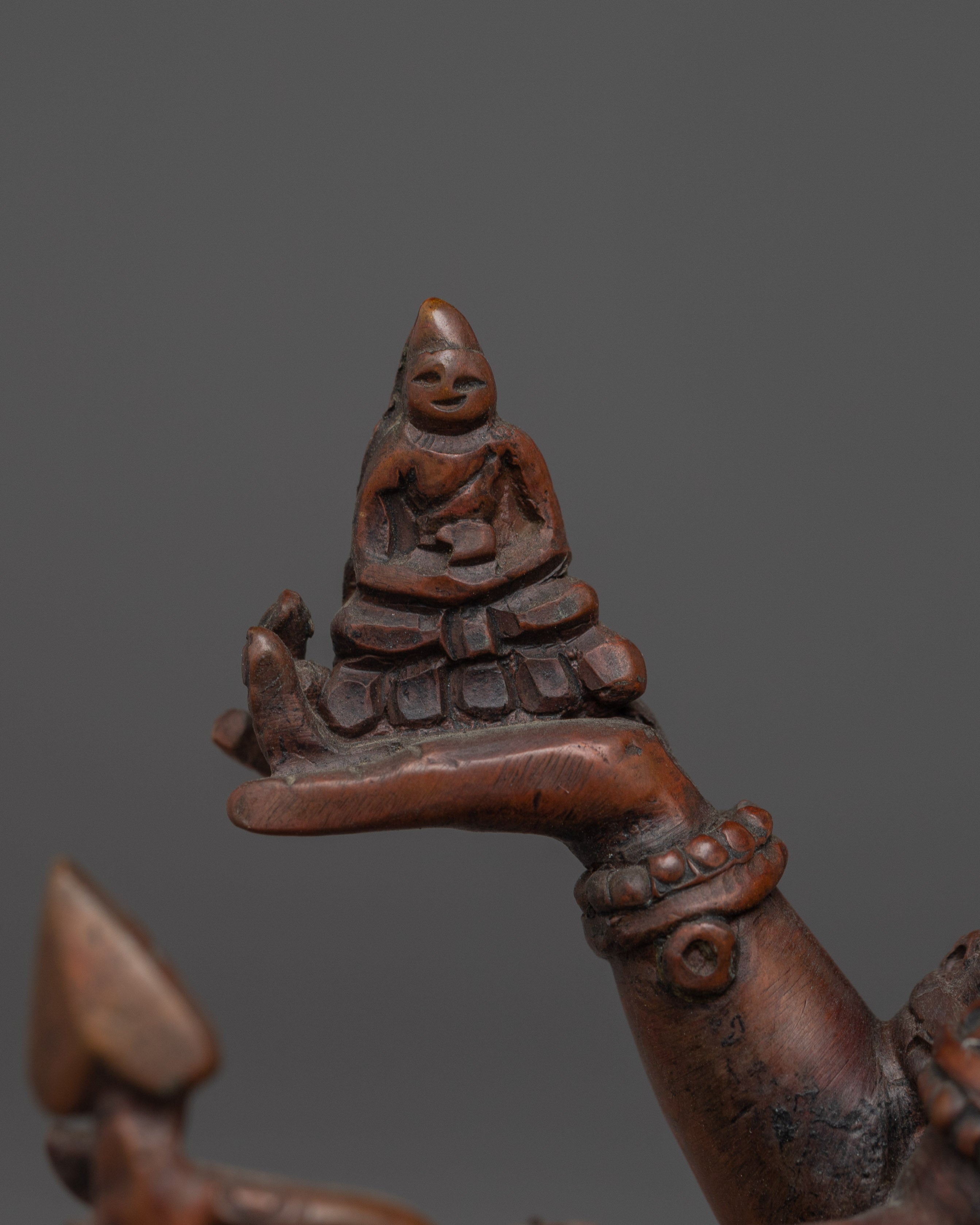 Namgyalma Dakini Figurine With Oxidized Copper