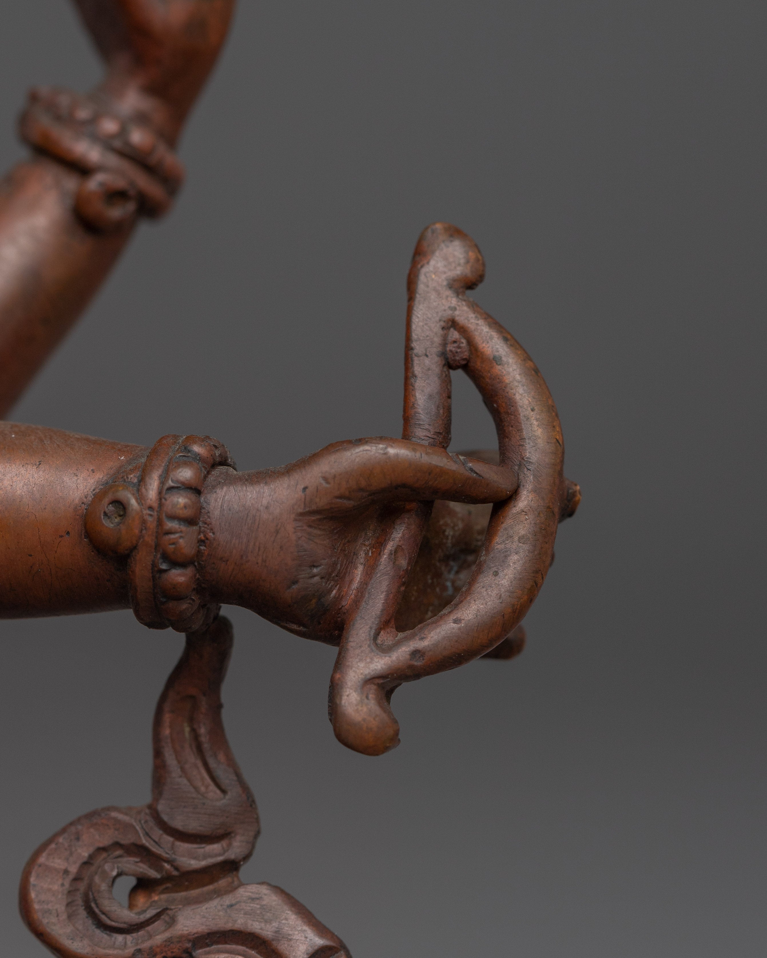 Namgyalma Dakini Figurine With Oxidized Copper