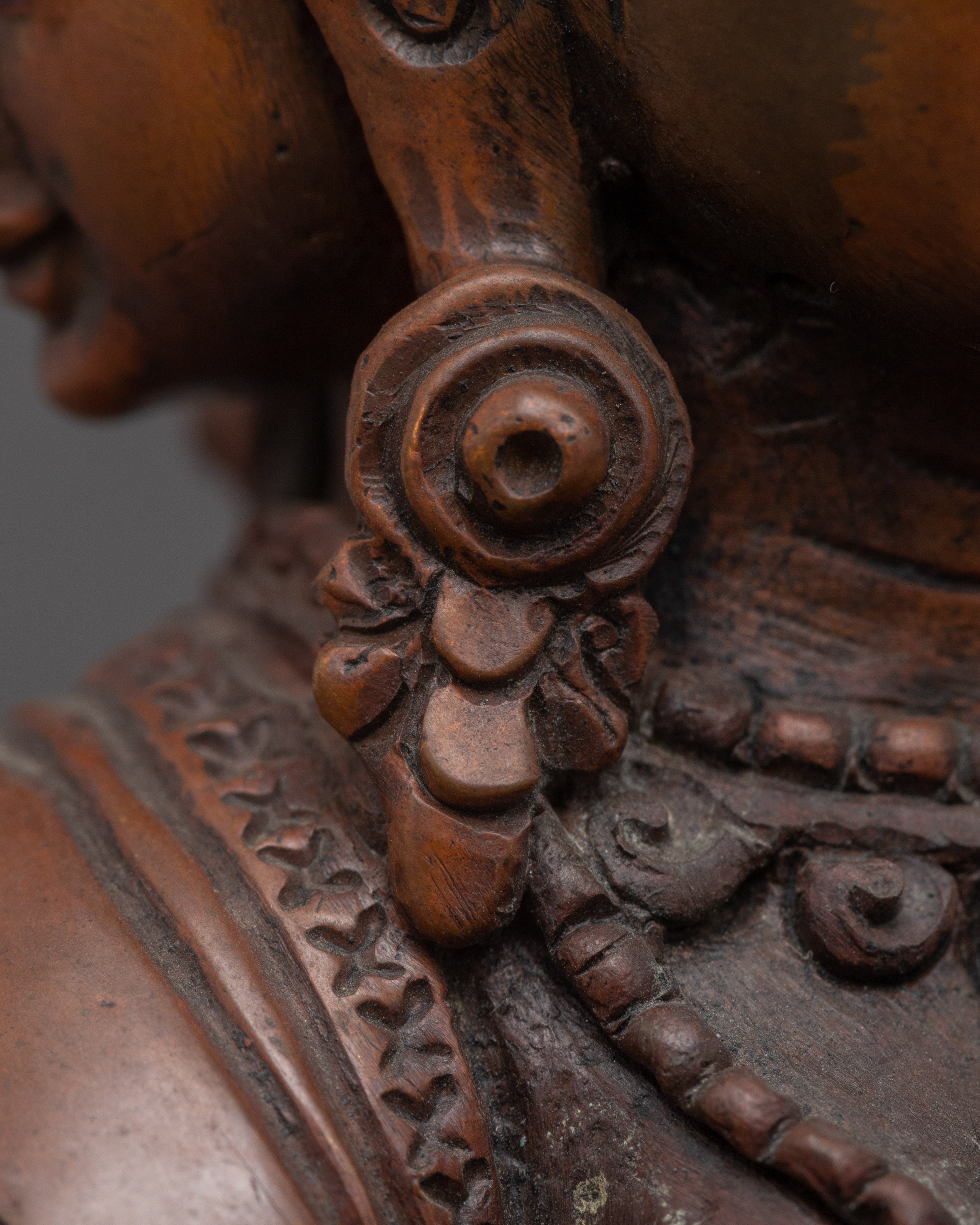 Namgyalma Dakini Figurine With Oxidized Copper