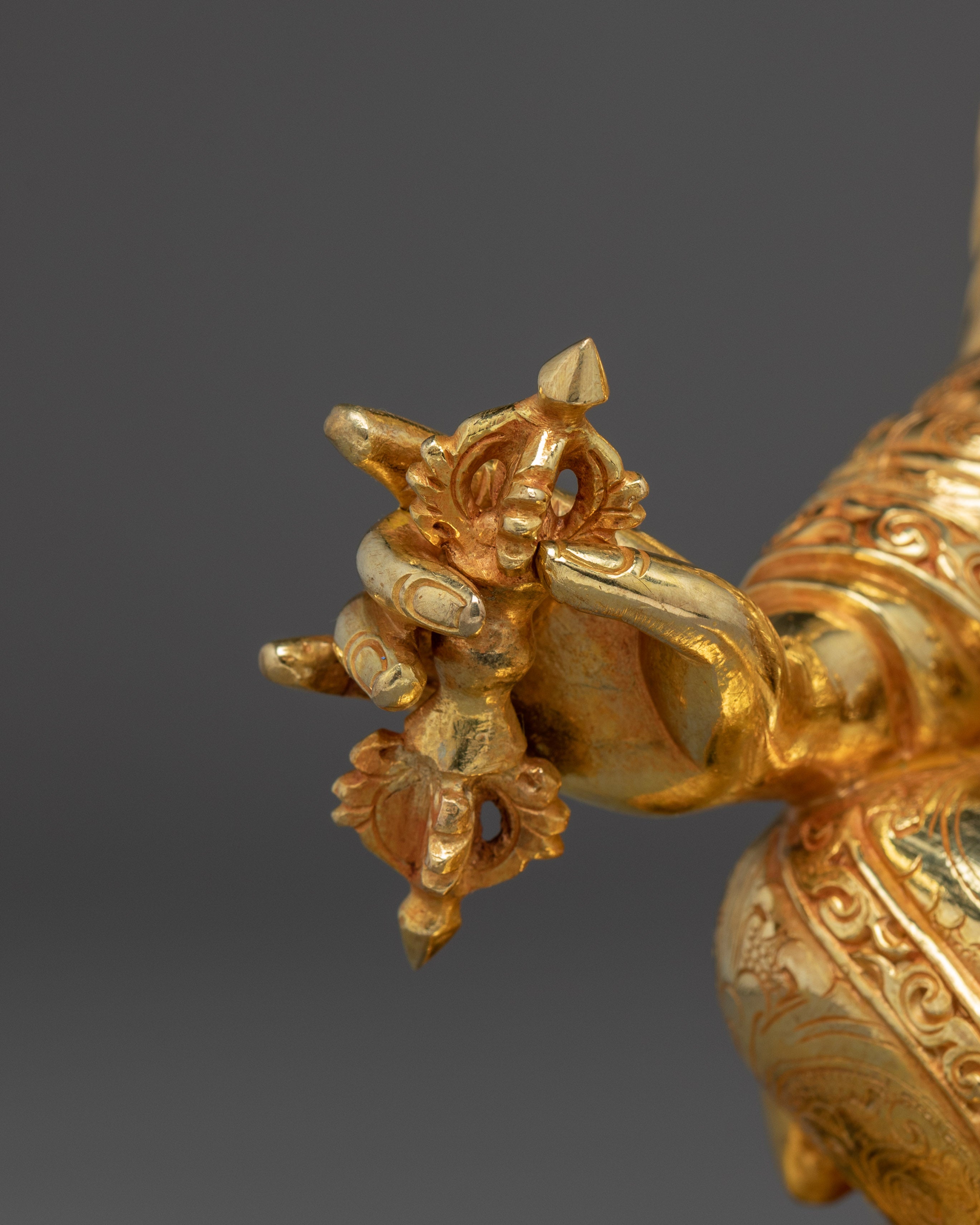 Handmade Guru Rinpoche Statue for Meditation