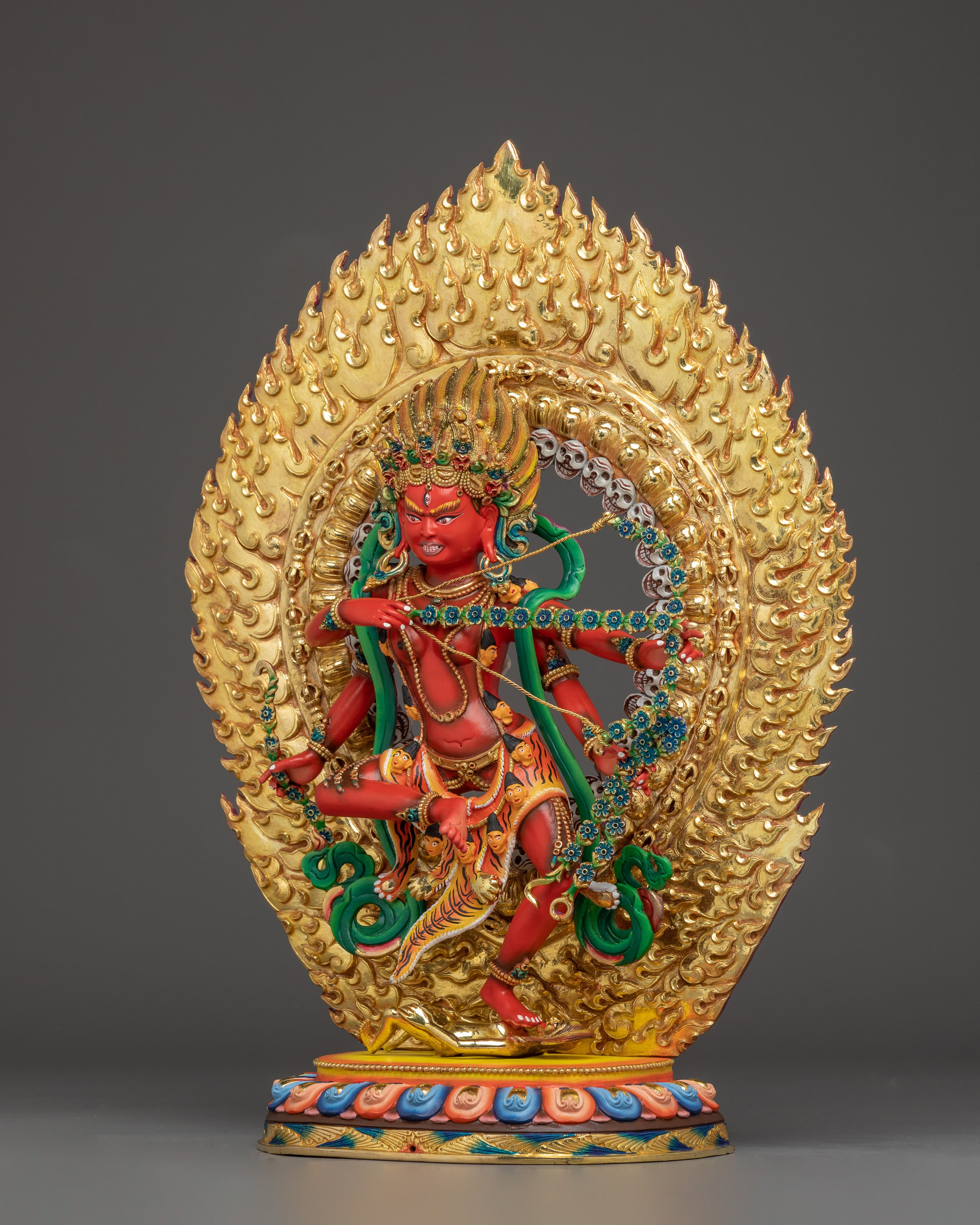 Radiant Statue of Kurukulla for Rituals and Altars
