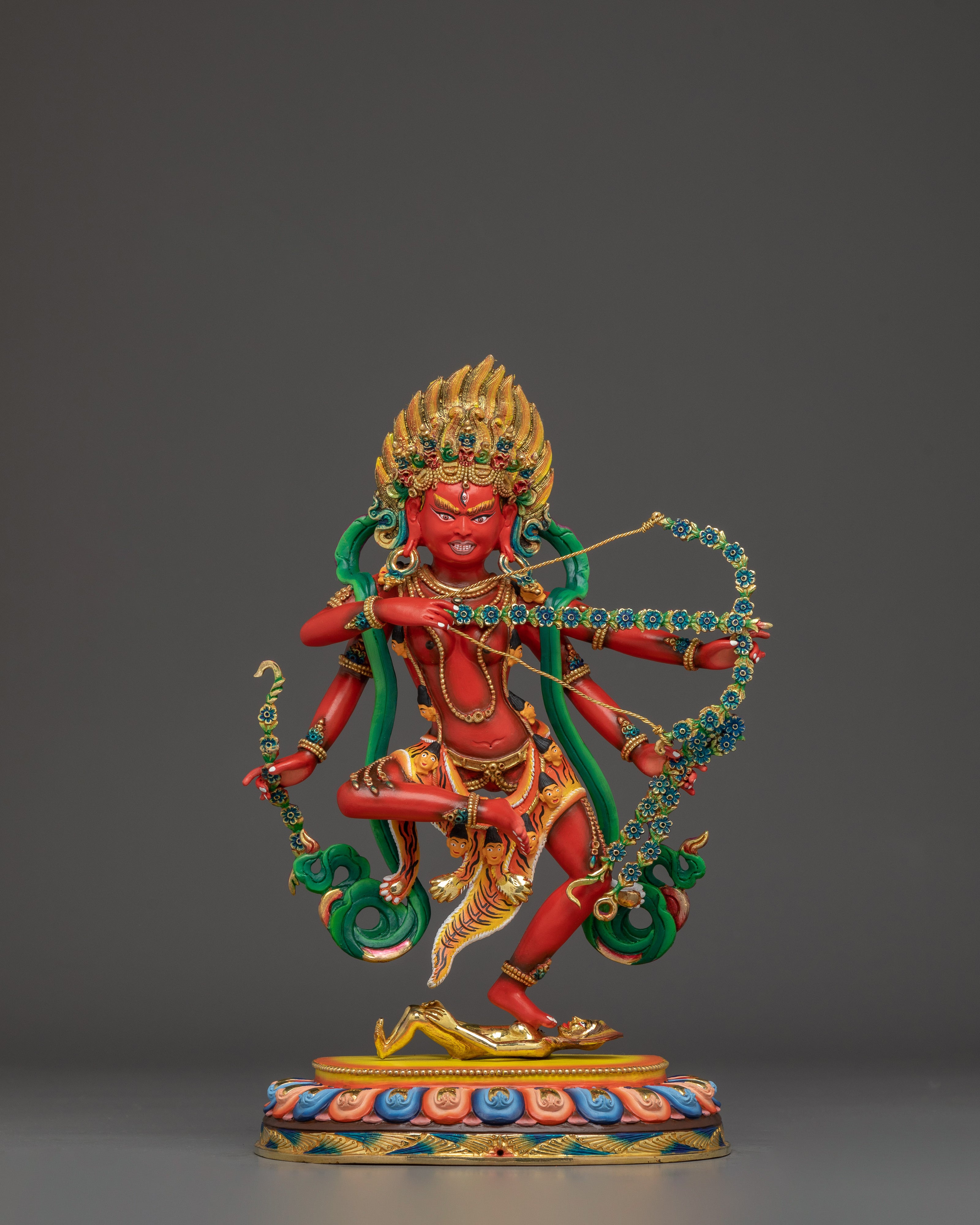 Radiant Statue of Kurukulla for Rituals and Altars