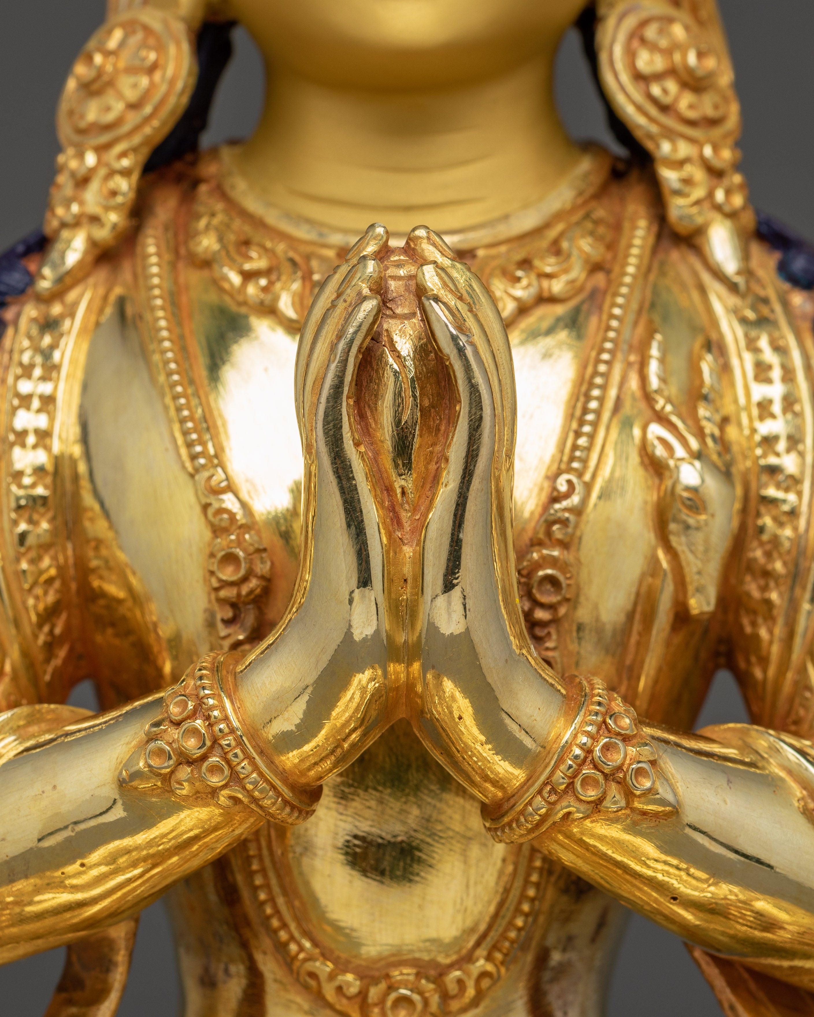 Handmade Chenrezig Statue: The Compassionate Bodhisattva