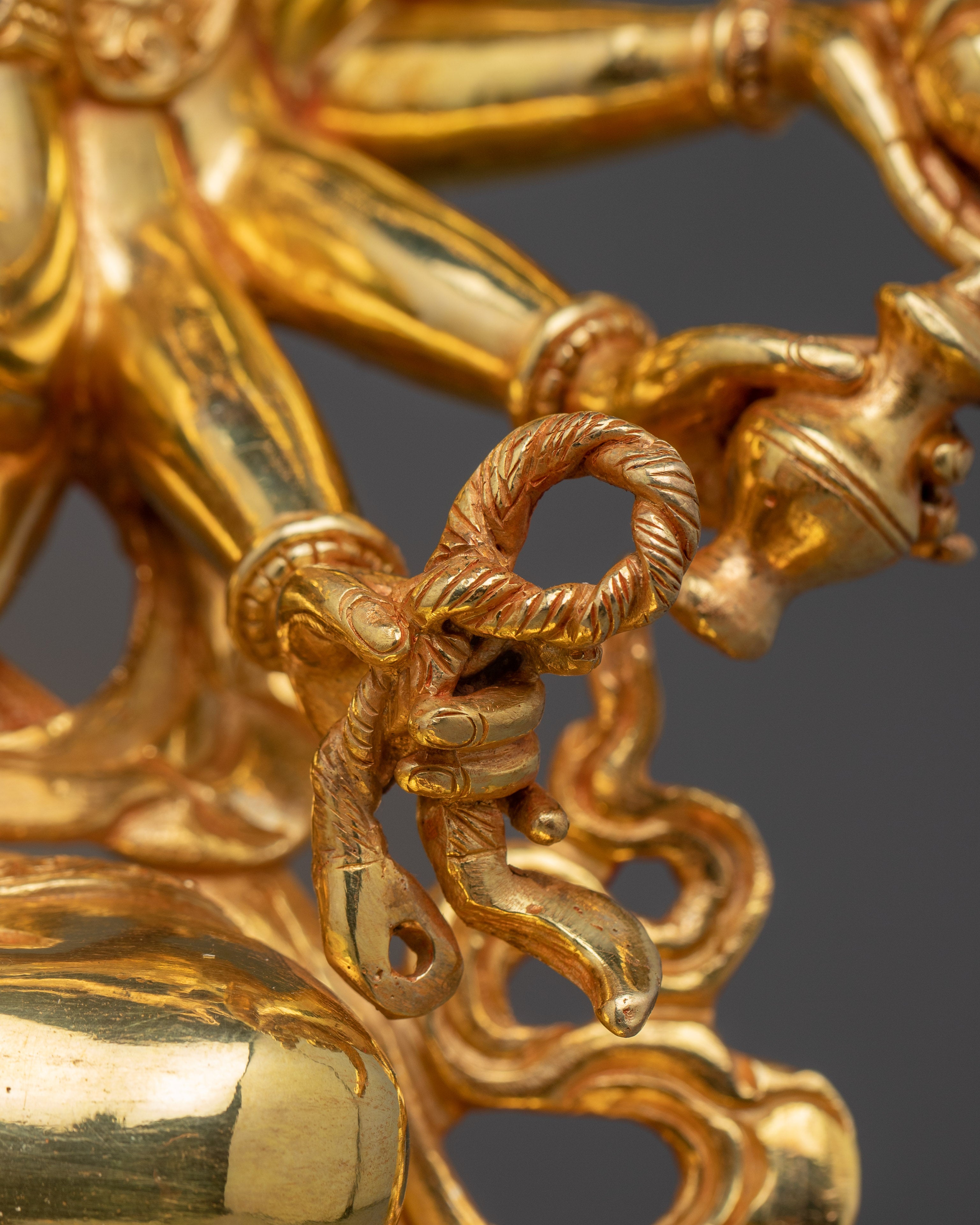 Bodhisattva Cundi Art | 24K Gold Gilded Spiritual Statue