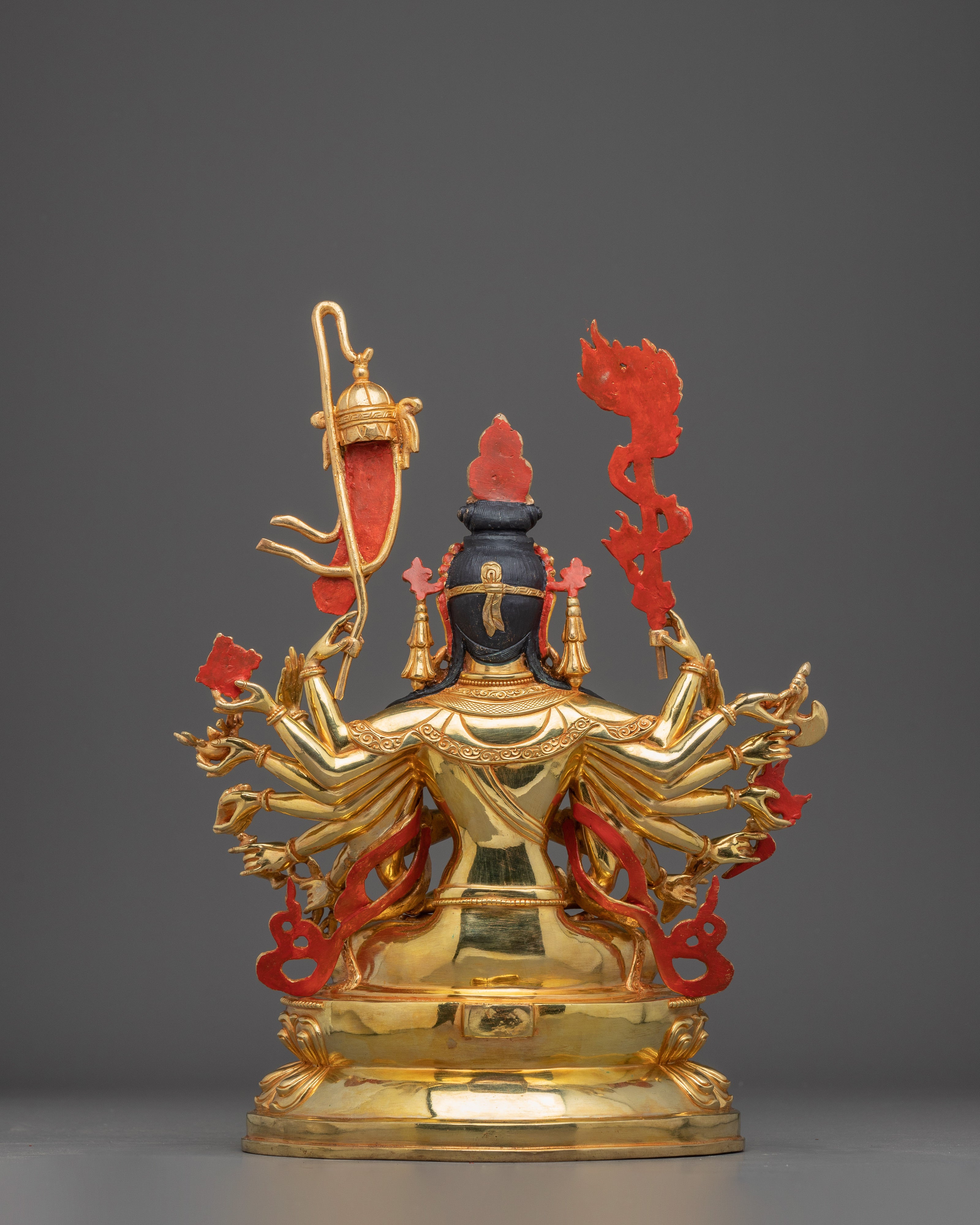 Bodhisattva Cundi Art | 24K Gold Gilded Spiritual Statue