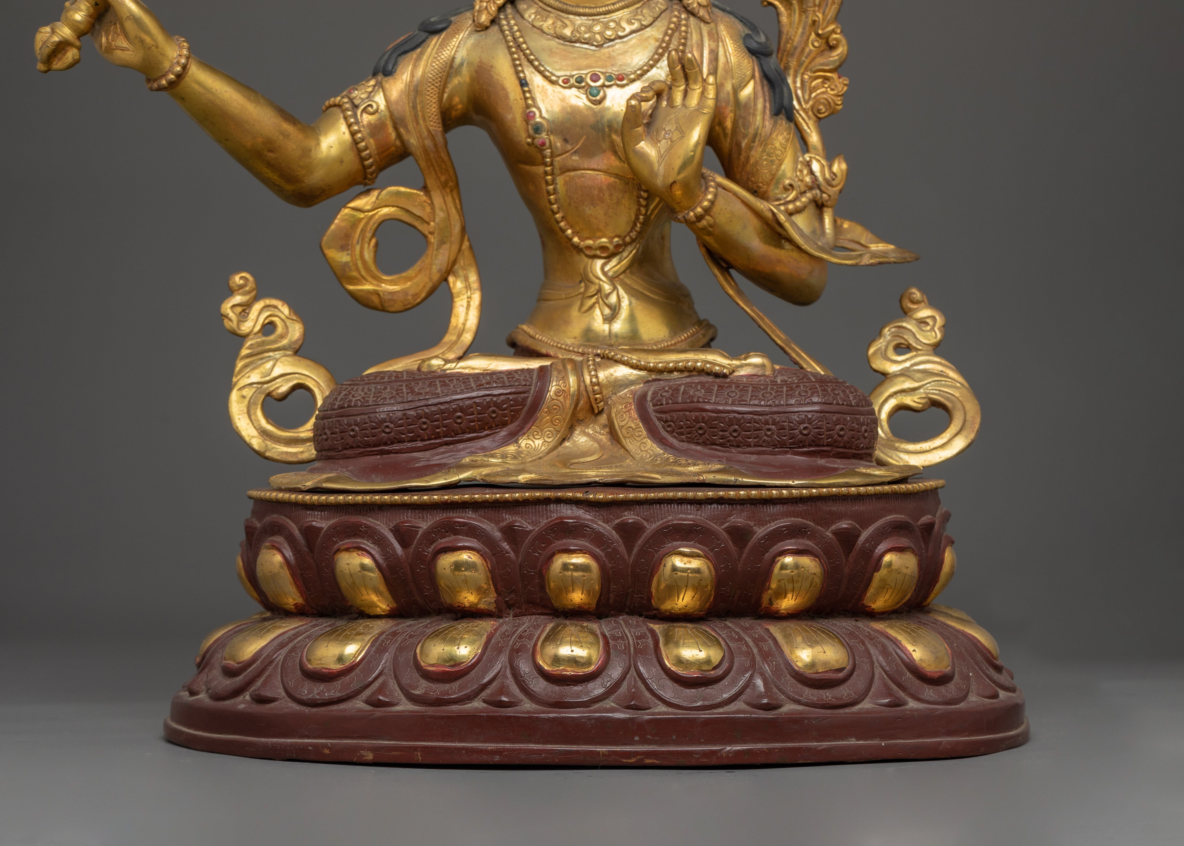 Manjushri Art: The Divine Bodhisattva of Wisdom