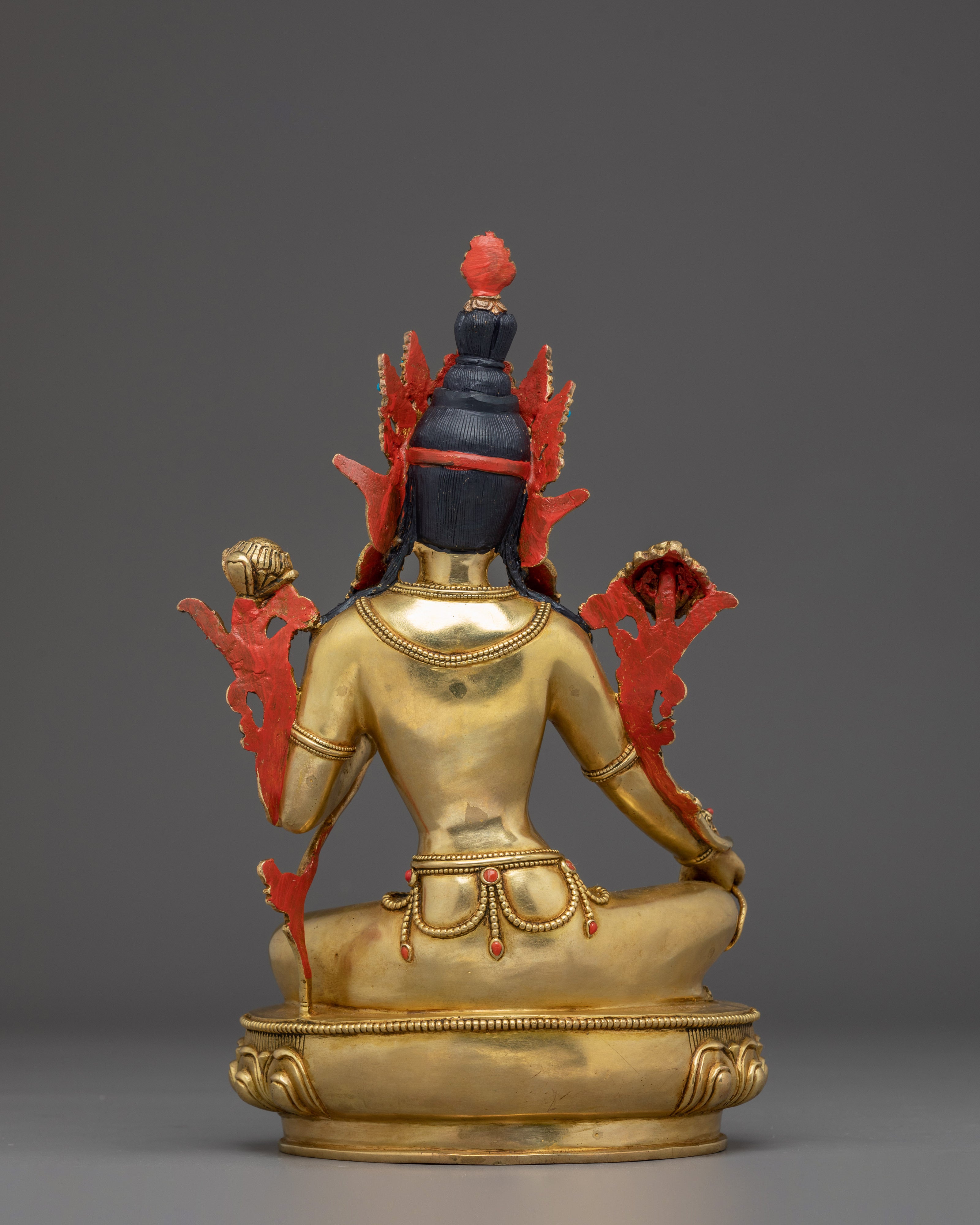 Green Tara Art, Lotus Liberator: Himalayan Feminine Deity